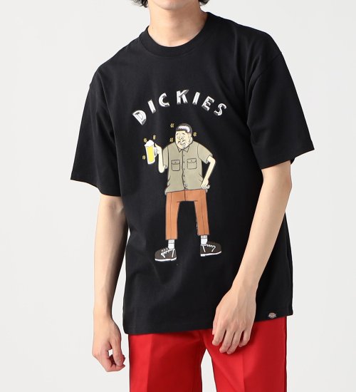 【SUMMER SALE】DickiesｘESOW　半袖Tシャツ(beer)