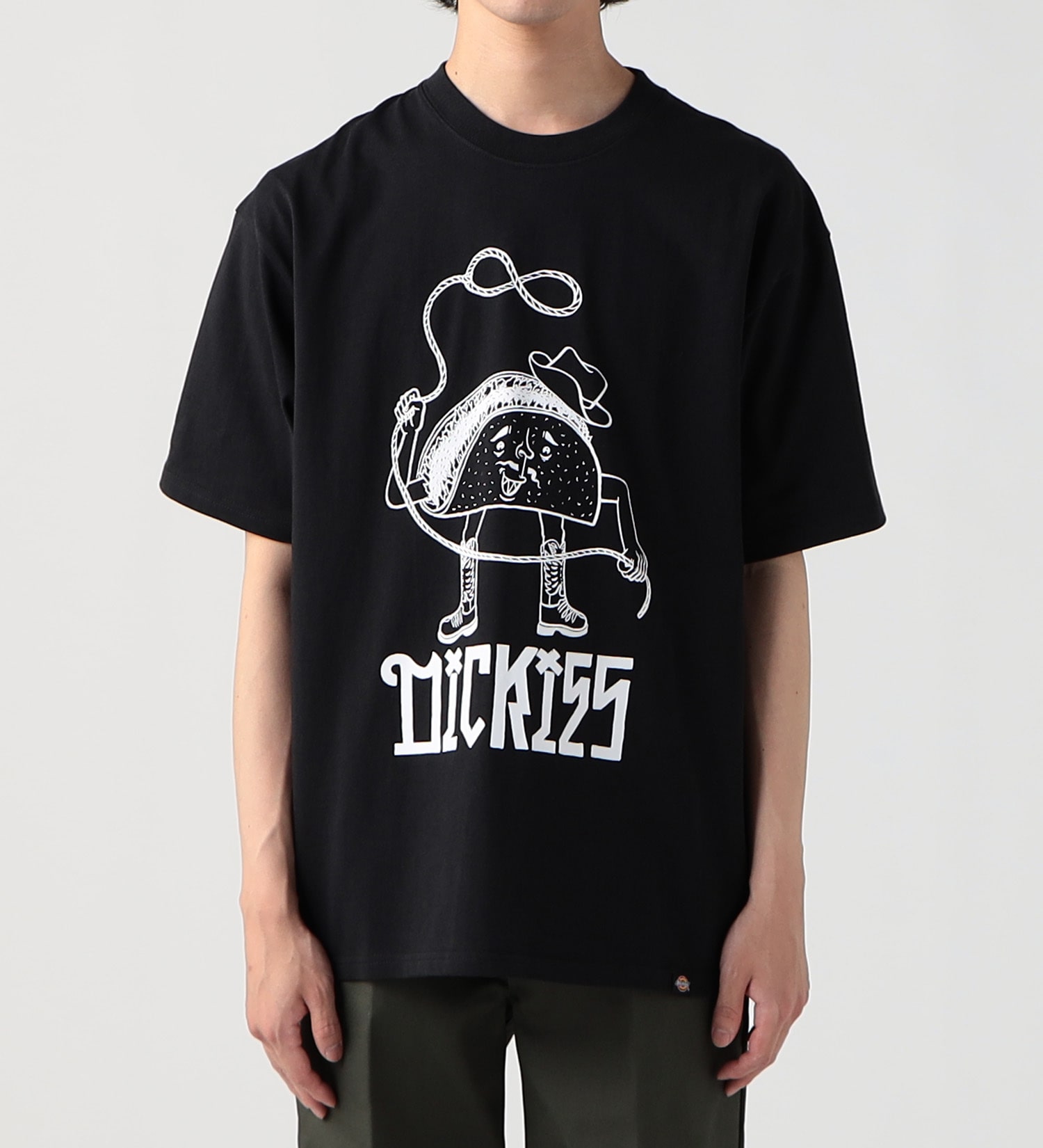 Dickies(ディッキーズ)の【SUMMER SALE】DickiesｘESOW　半袖Tシャツ(tacos)|トップス/Tシャツ/カットソー/メンズ|ブラック