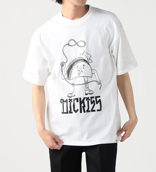 Dickies(ディッキーズ)の【SUMMER SALE】DickiesｘESOW　半袖Tシャツ(tacos)|トップス/Tシャツ/カットソー/メンズ|ホワイト