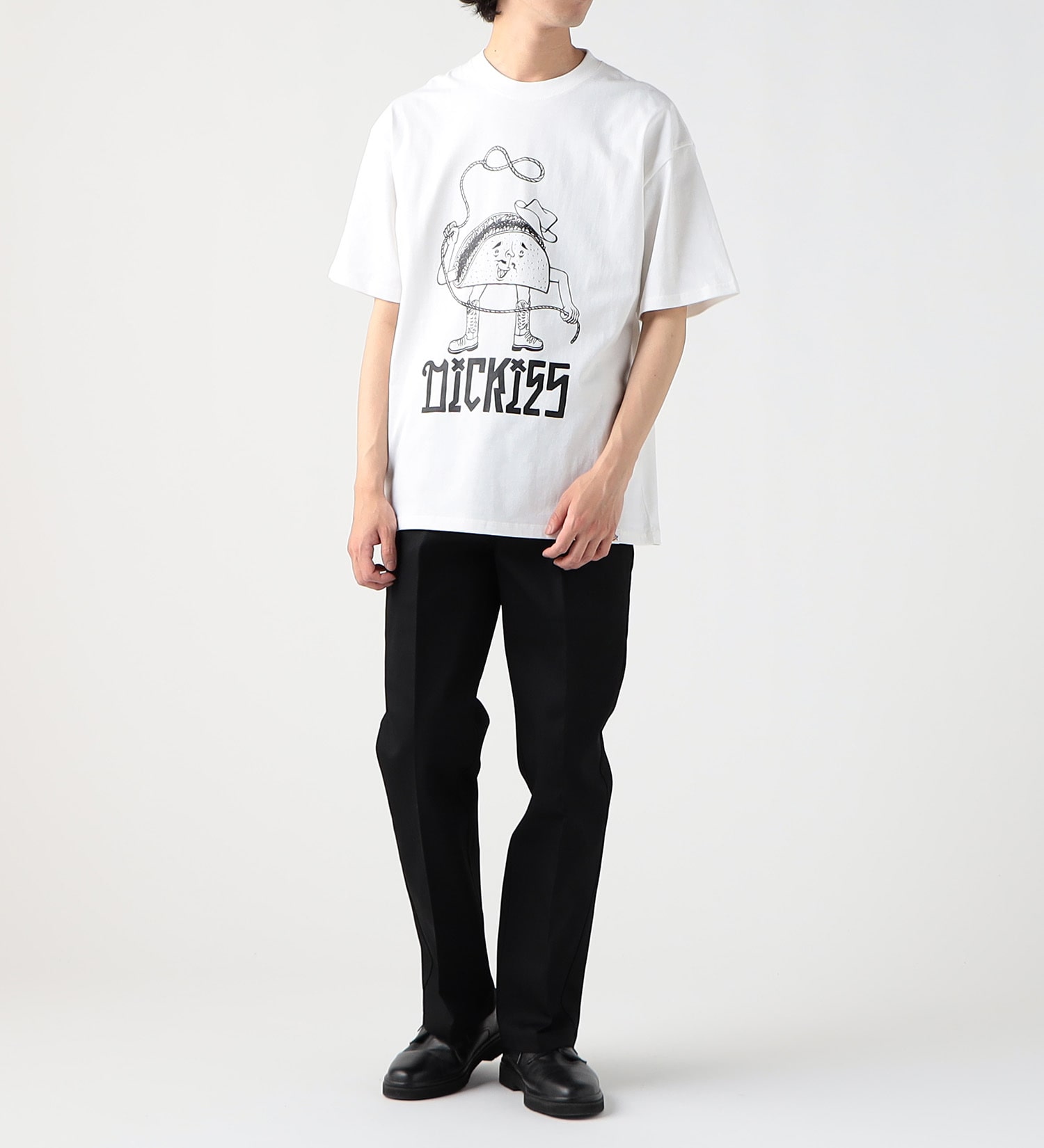 Dickies(ディッキーズ)の【SUMMER SALE】DickiesxESOW 半袖Tシャツ(tacos)|トップス/Tシャツ/カットソー/メンズ|ホワイト