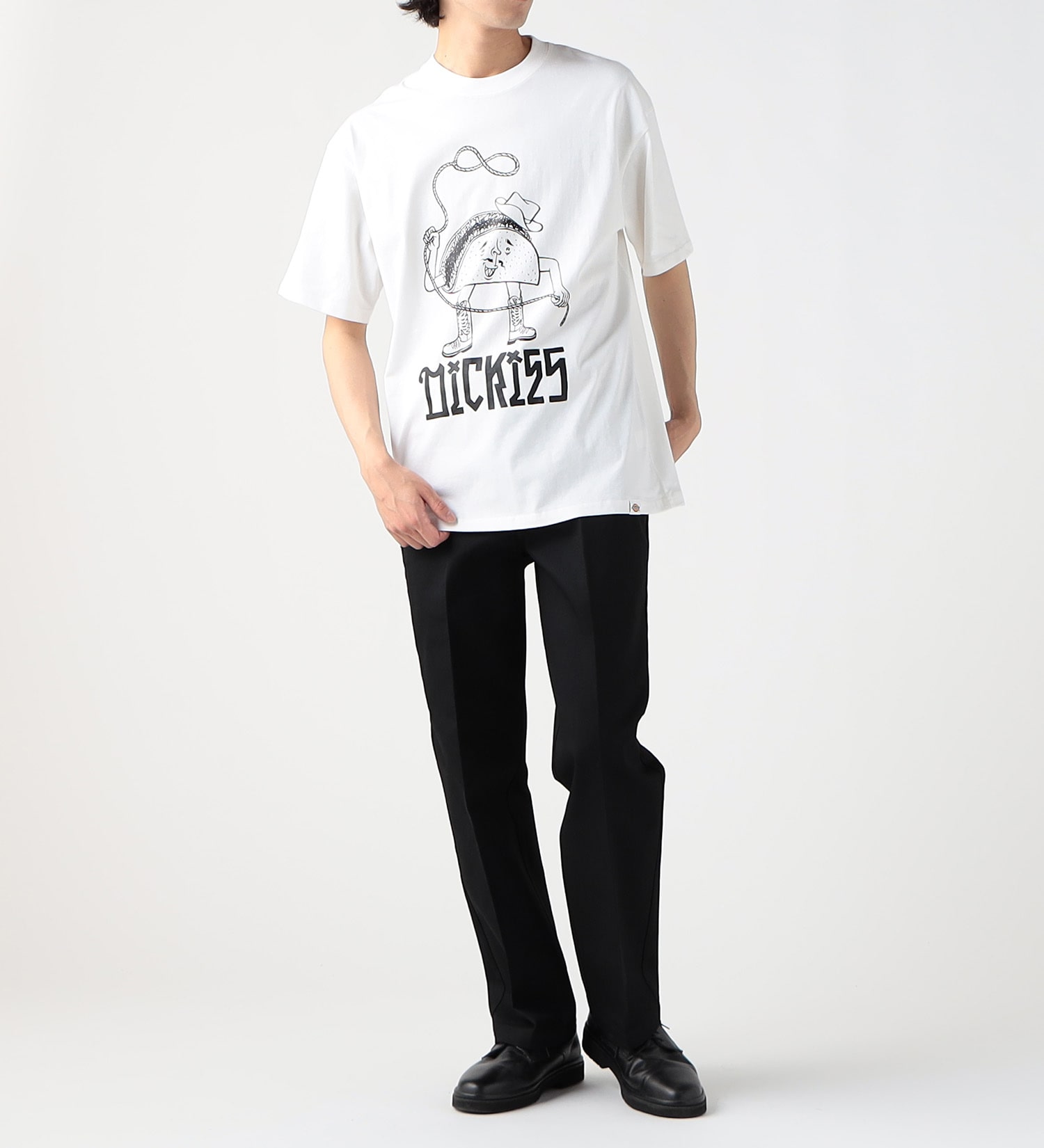 Dickies(ディッキーズ)の【SUMMER SALE】DickiesxESOW 半袖Tシャツ(tacos)|トップス/Tシャツ/カットソー/メンズ|ホワイト