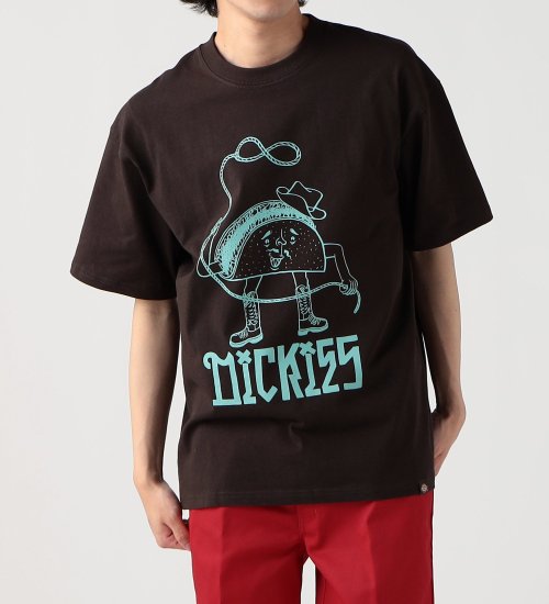Dickies(ディッキーズ)の【SUMMER SALE】DickiesｘESOW　半袖Tシャツ(tacos)|トップス/Tシャツ/カットソー/メンズ|ブラウン