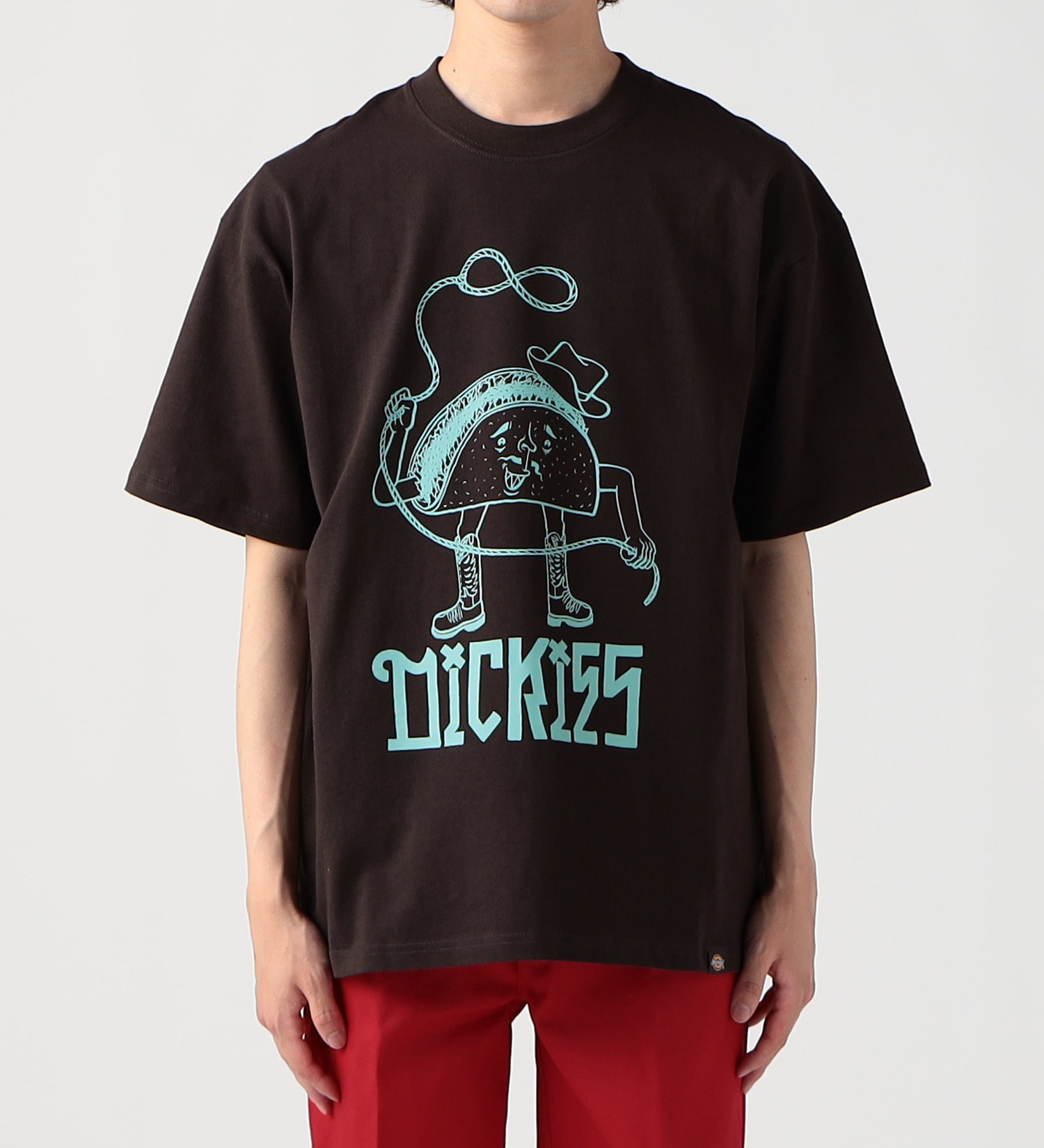 Dickies(ディッキーズ)の【SUMMER SALE】DickiesxESOW 半袖Tシャツ(tacos)|トップス/Tシャツ/カットソー/メンズ|ブラウン