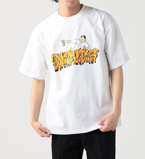 Dickies(ディッキーズ)の【SUMMER SALE】DickiesｘESOW　半袖Tシャツ(spray)|トップス/Tシャツ/カットソー/メンズ|ホワイト