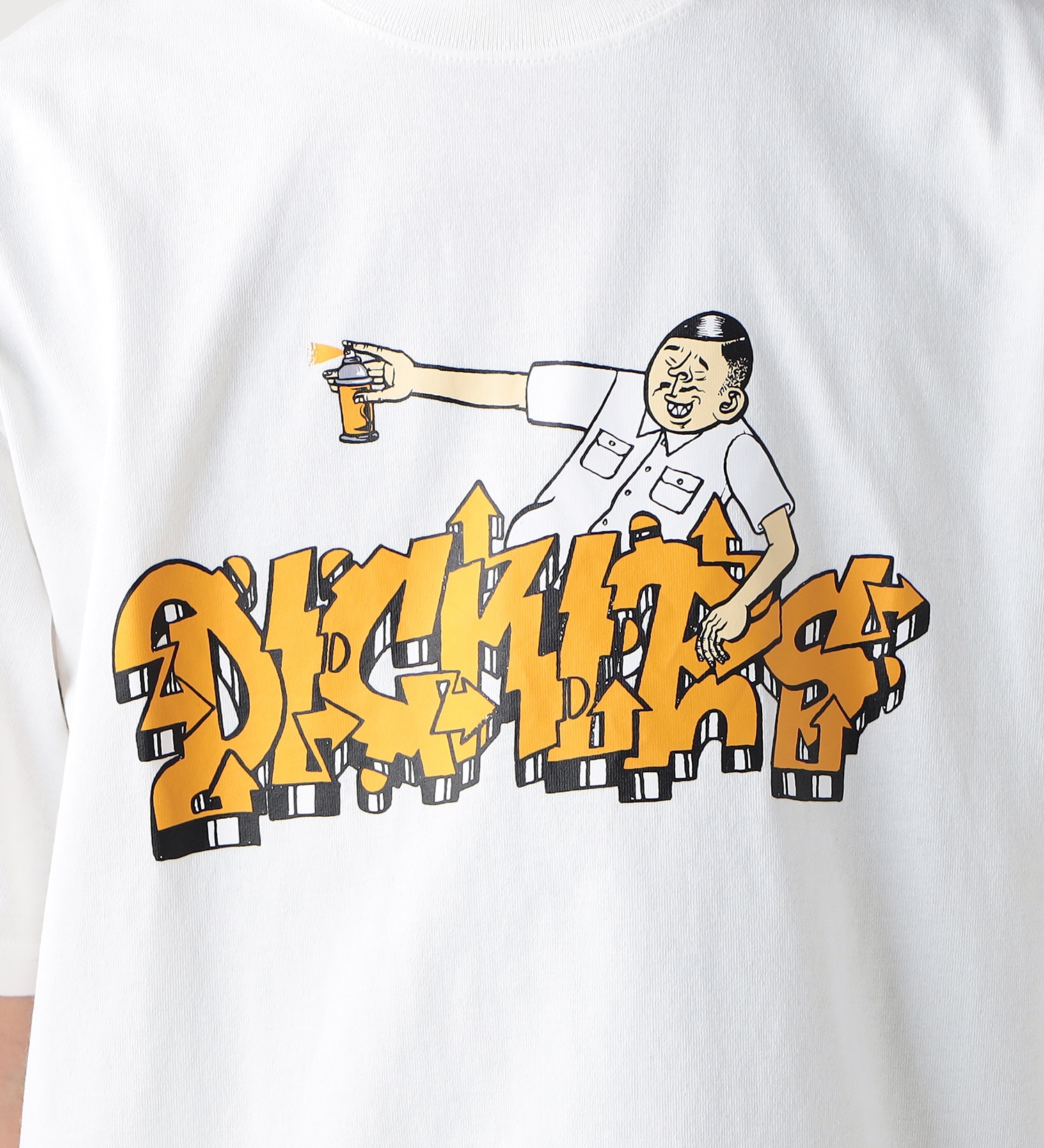 Dickies(ディッキーズ)の【SUMMER SALE】DickiesxESOW 半袖Tシャツ(spray)|トップス/Tシャツ/カットソー/メンズ|ホワイト