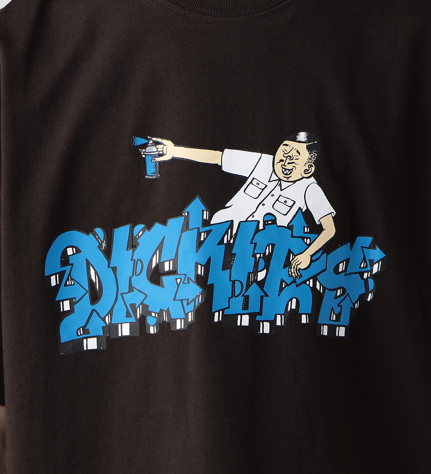 Dickies(ディッキーズ)の【SUMMER SALE】DickiesxESOW 半袖Tシャツ(spray)|トップス/Tシャツ/カットソー/メンズ|ブラウン