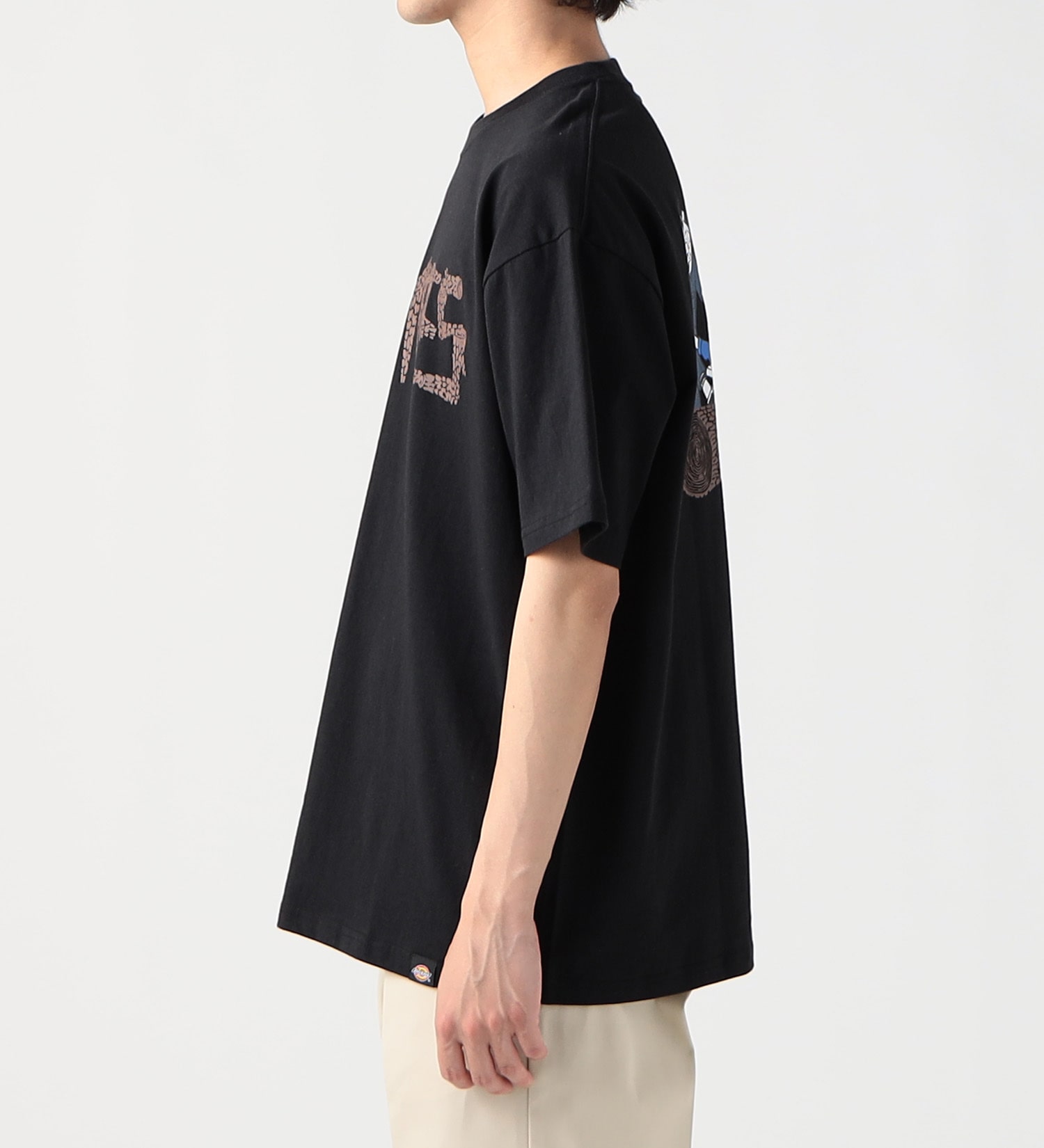 Dickies(ディッキーズ)の【SUMMER SALE】DickiesxESOW 半袖Tシャツ(three)|トップス/Tシャツ/カットソー/メンズ|ブラック