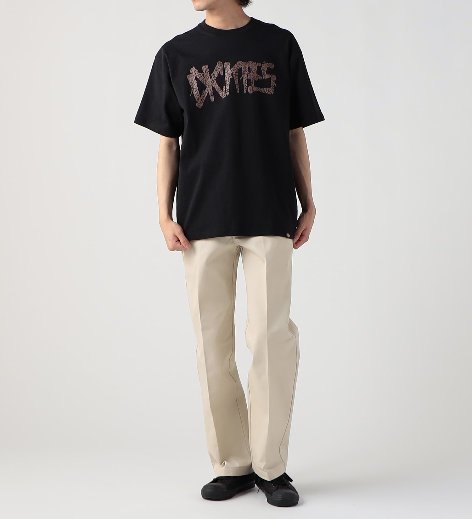 Dickies(ディッキーズ)の【SUMMER SALE】DickiesxESOW 半袖Tシャツ(three)|トップス/Tシャツ/カットソー/メンズ|ブラック