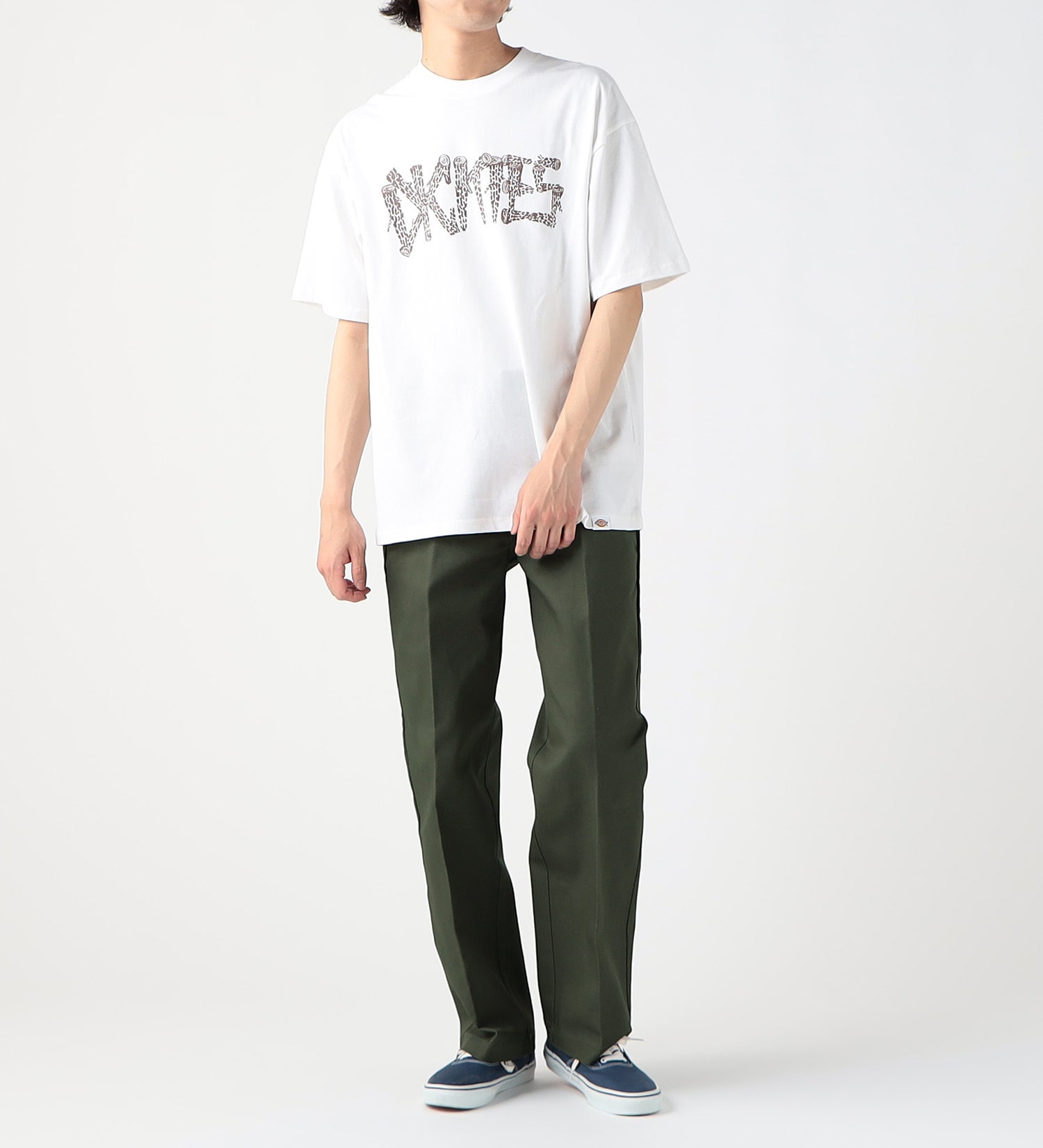 Dickies(ディッキーズ)の【SUMMER SALE】DickiesｘESOW　半袖Tシャツ(three)|トップス/Tシャツ/カットソー/メンズ|ホワイト