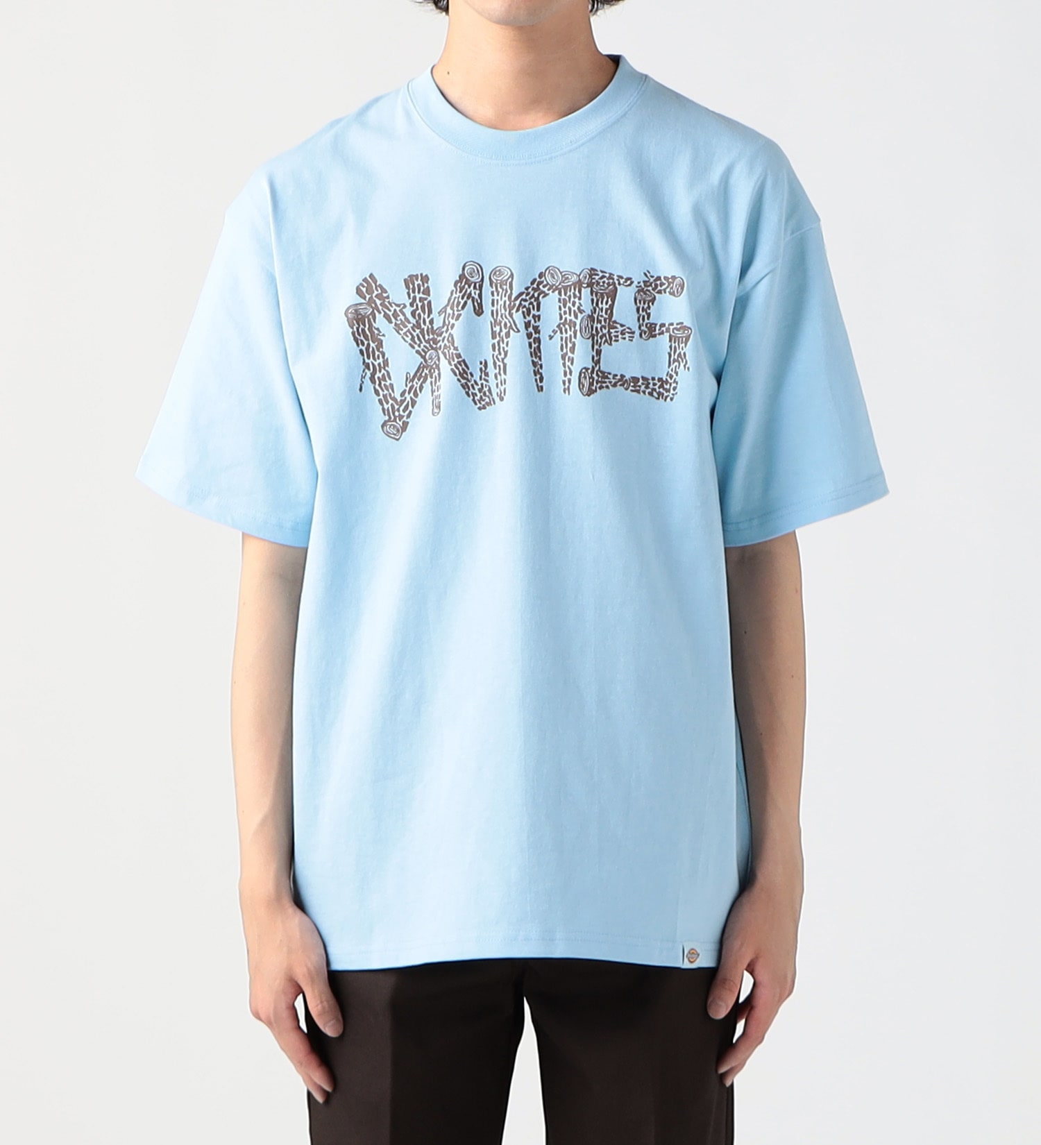 Dickies(ディッキーズ)の【SUMMER SALE】DickiesxESOW 半袖Tシャツ(three)|トップス/Tシャツ/カットソー/メンズ|サックスブルー
