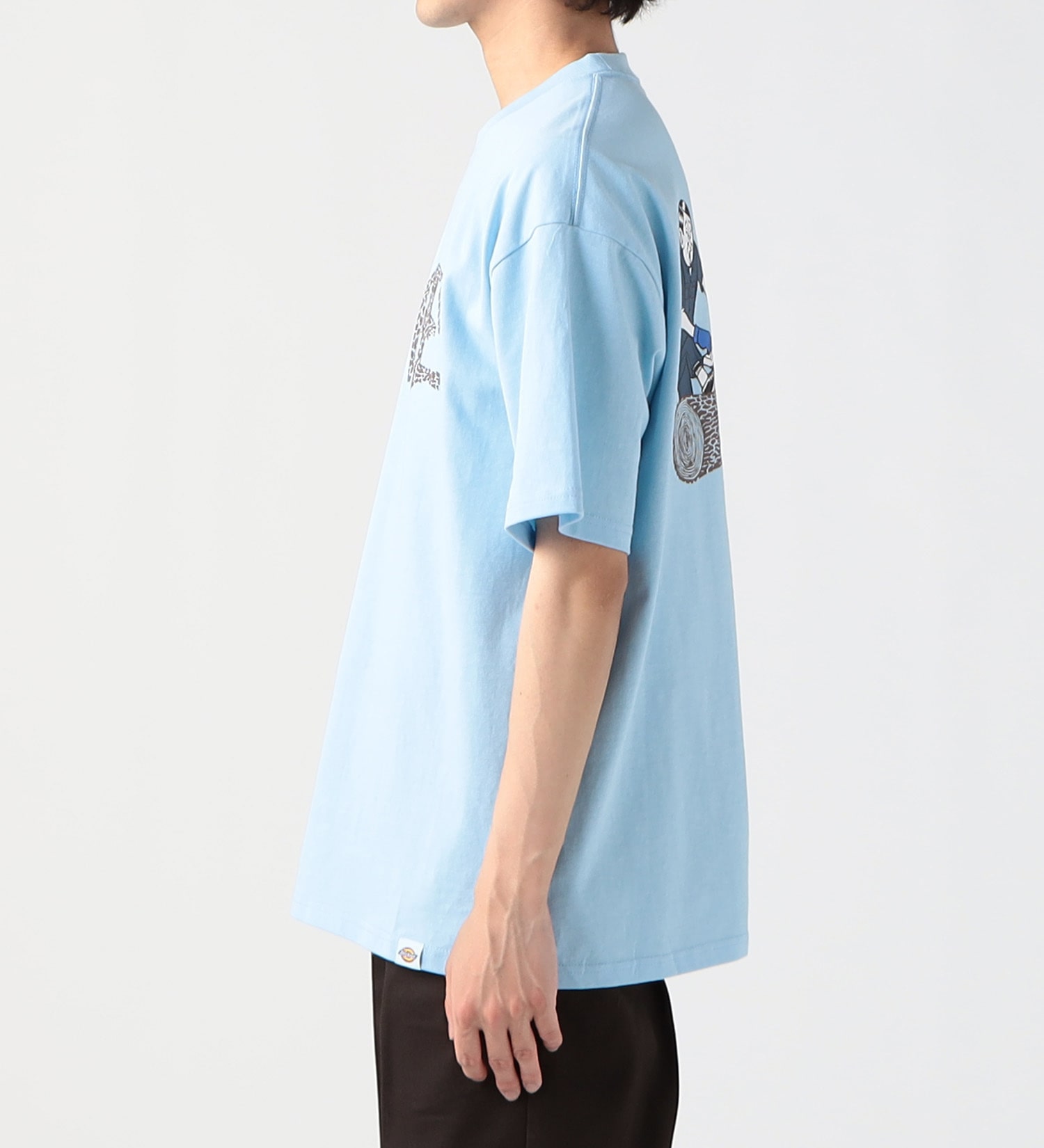 Dickies(ディッキーズ)の【SUMMER SALE】DickiesxESOW 半袖Tシャツ(three)|トップス/Tシャツ/カットソー/メンズ|サックスブルー