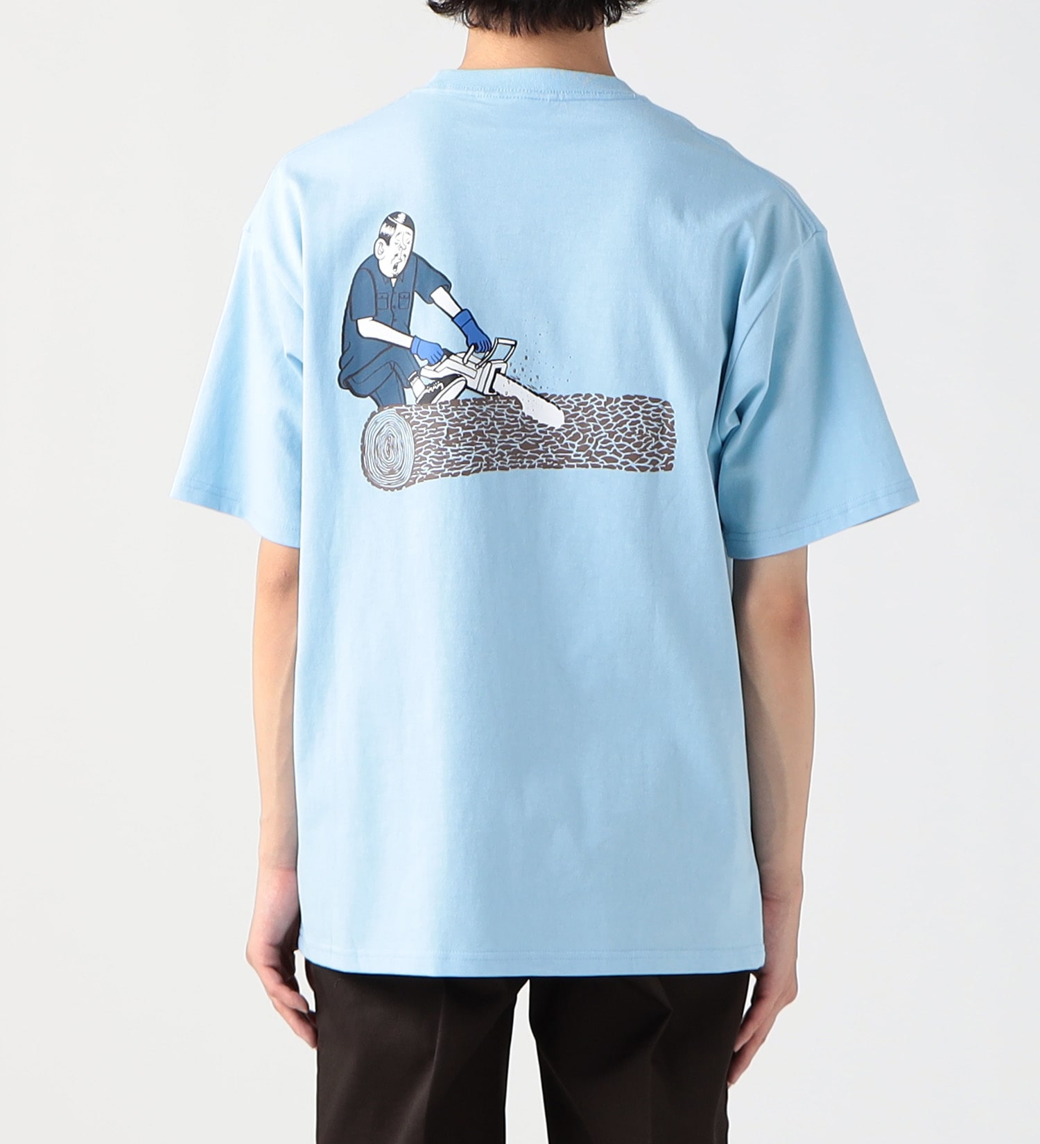Dickies(ディッキーズ)の【SUMMER SALE】DickiesxESOW 半袖Tシャツ(three)|トップス/Tシャツ/カットソー/メンズ|サックスブルー
