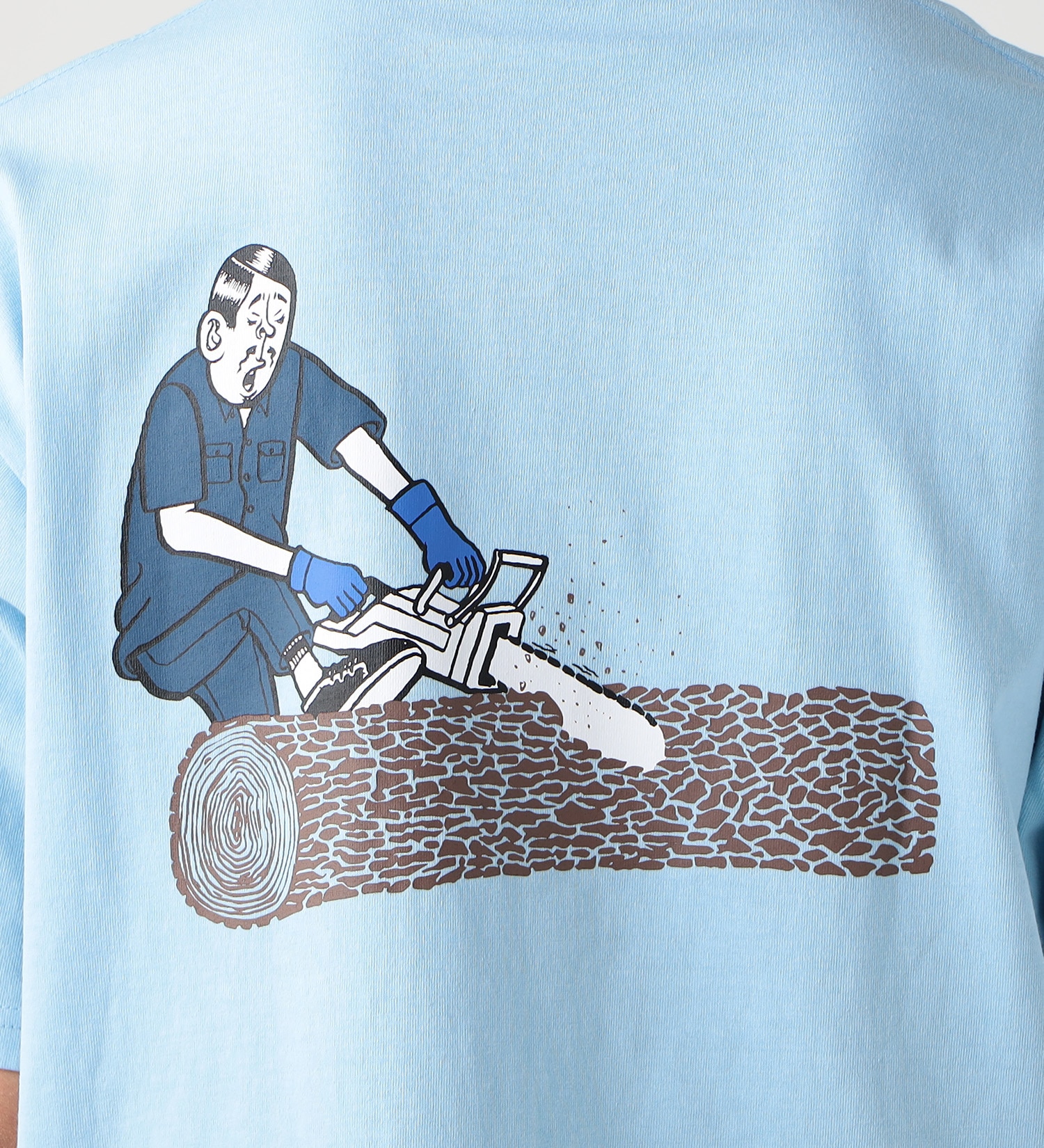 Dickies(ディッキーズ)の【SUMMER SALE】DickiesxESOW 半袖Tシャツ(three)|トップス/Tシャツ/カットソー/メンズ|サックスブルー