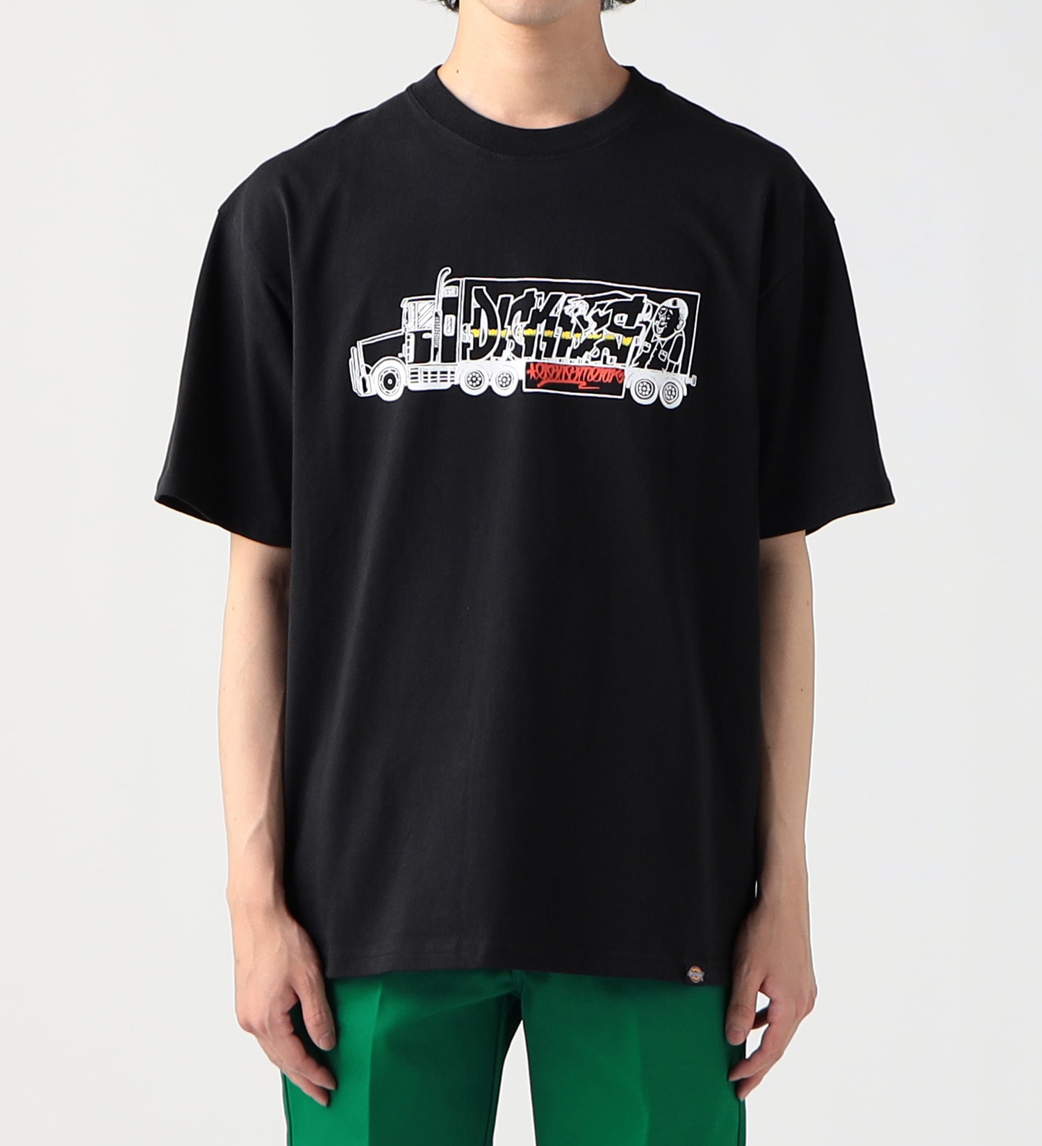 Dickies(ディッキーズ)の【SUMMER SALE】DickiesxESOW 半袖Tシャツ(track)|トップス/Tシャツ/カットソー/メンズ|ブラック