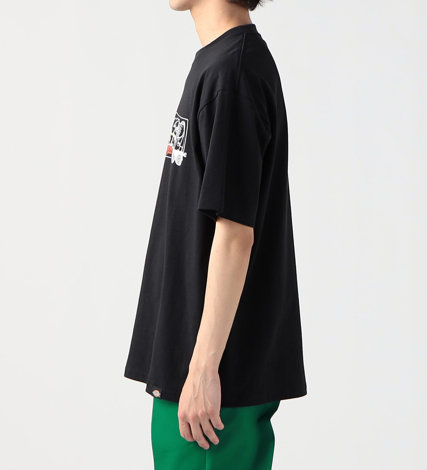 Dickies(ディッキーズ)の【SUMMER SALE】DickiesxESOW 半袖Tシャツ(track)|トップス/Tシャツ/カットソー/メンズ|ブラック
