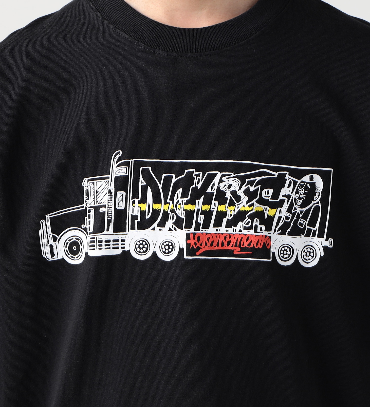 Dickies(ディッキーズ)の【SUMMER SALE】DickiesxESOW 半袖Tシャツ(track)|トップス/Tシャツ/カットソー/メンズ|ブラック