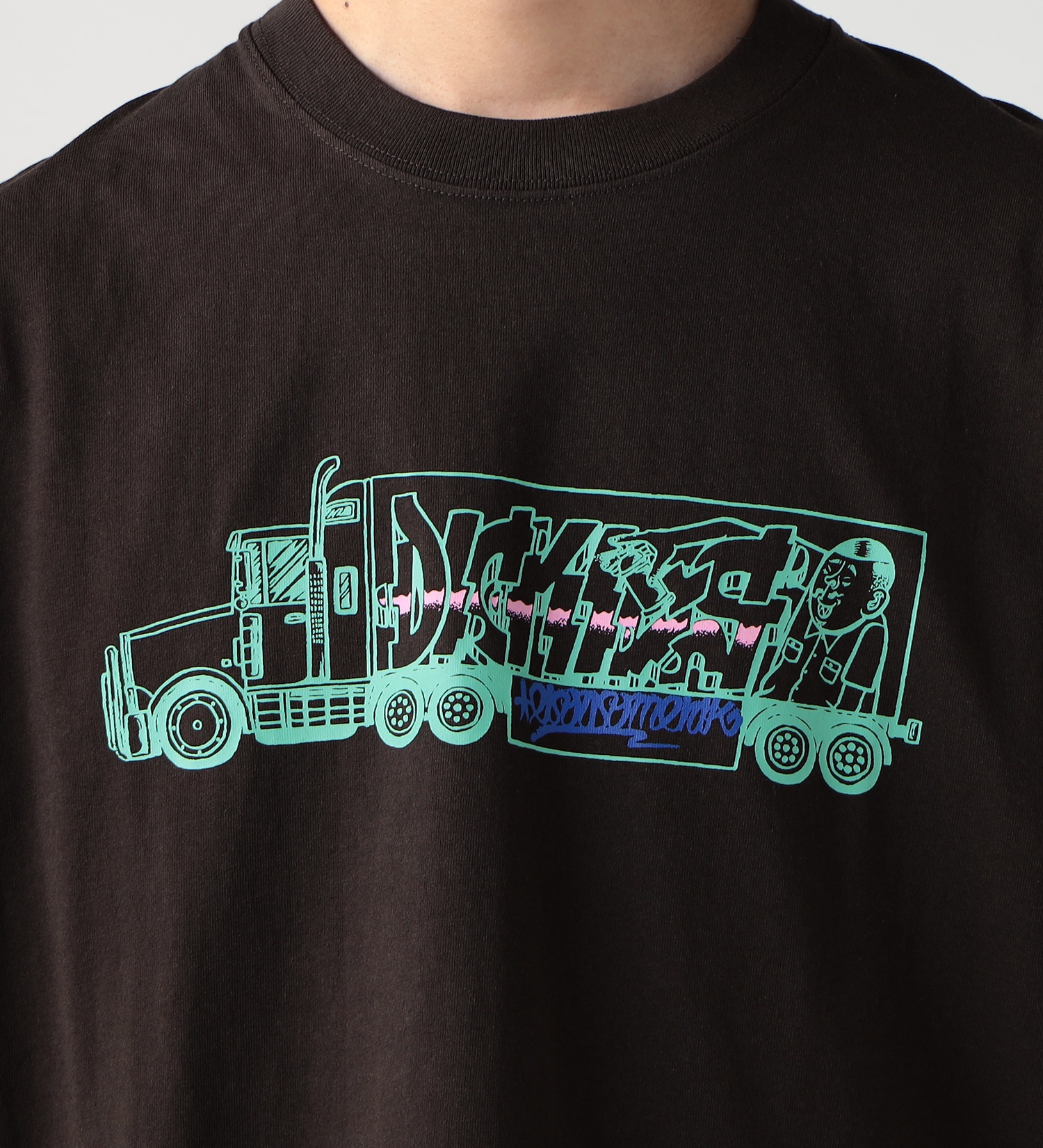 Dickies(ディッキーズ)の【SUMMER SALE】DickiesxESOW 半袖Tシャツ(track)|トップス/Tシャツ/カットソー/メンズ|ブラウン
