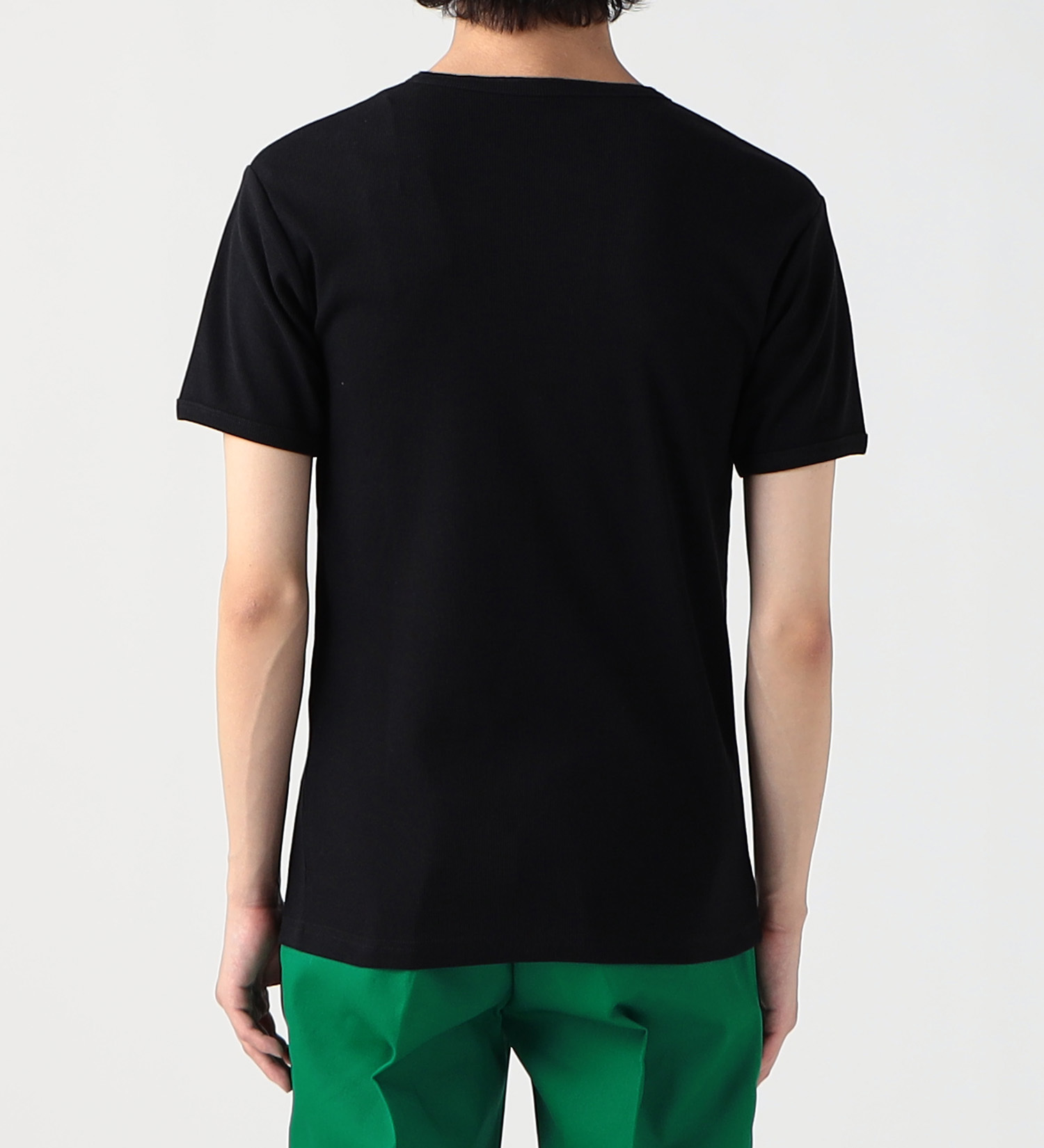 Dickies(ディッキーズ)のリブヘンリーネック Tシャツ 半袖|トップス/Tシャツ/カットソー/メンズ|ブラック