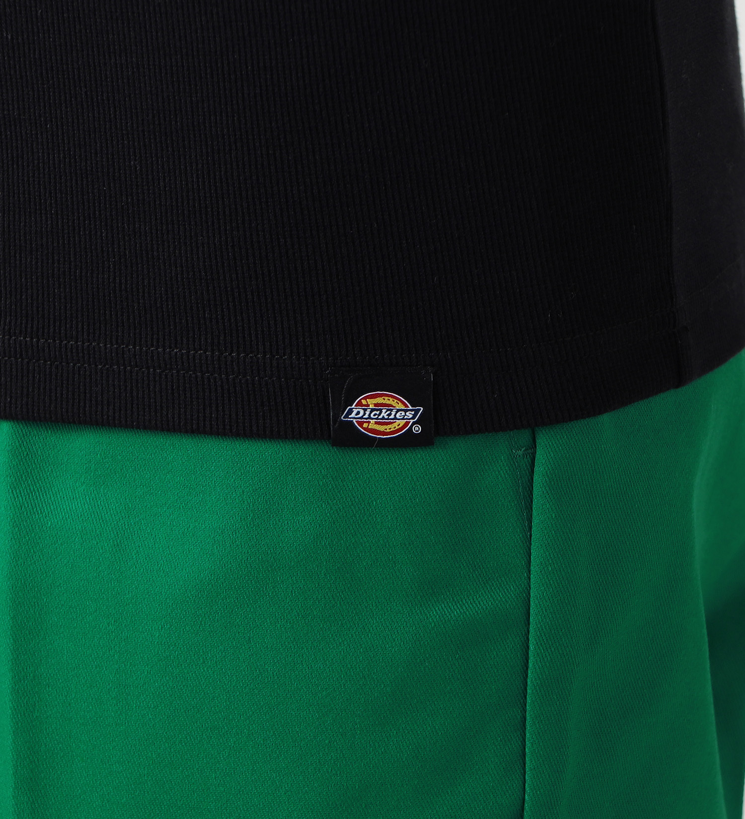 Dickies(ディッキーズ)のリブヘンリーネック Tシャツ 半袖|トップス/Tシャツ/カットソー/メンズ|ブラック