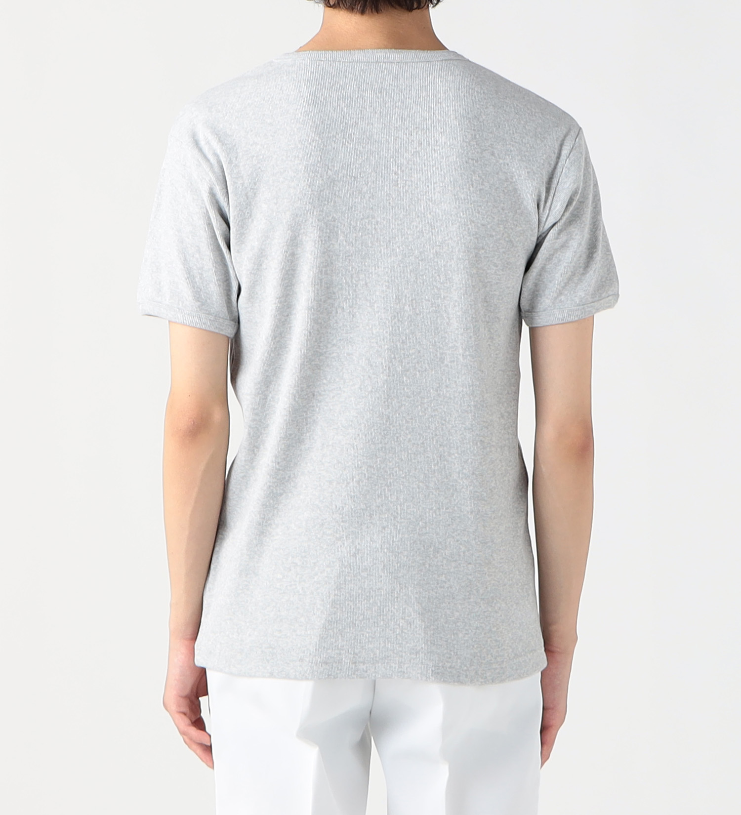 Dickies(ディッキーズ)のリブヘンリーネック Tシャツ 半袖|トップス/Tシャツ/カットソー/メンズ|グレー