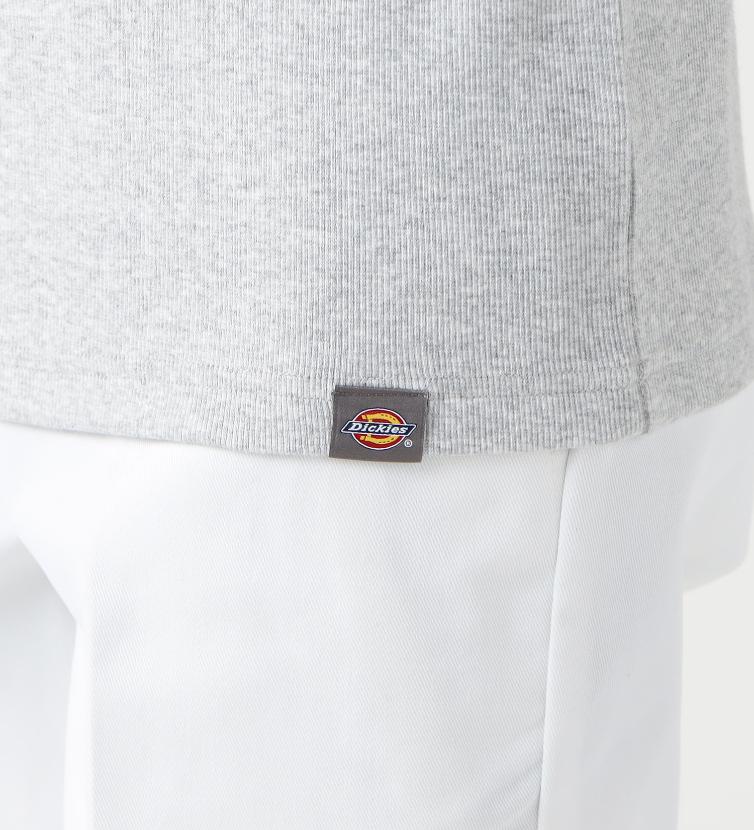 Dickies(ディッキーズ)のリブヘンリーネック Tシャツ 半袖|トップス/Tシャツ/カットソー/メンズ|グレー