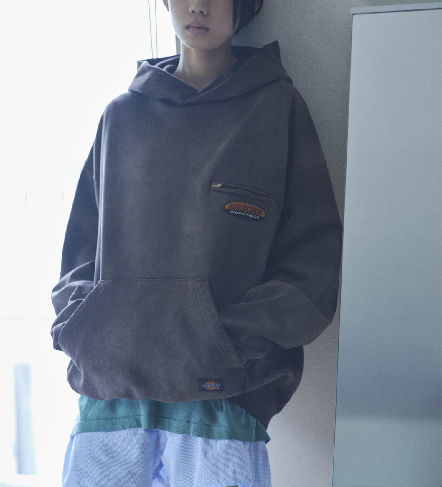 Dickies(ディッキーズ)の【Dickies(R) x SEDAN ALL-PURPOSE(R)】Faded Washed Hoodie|トップス/パーカー/メンズ|ダークブラウン