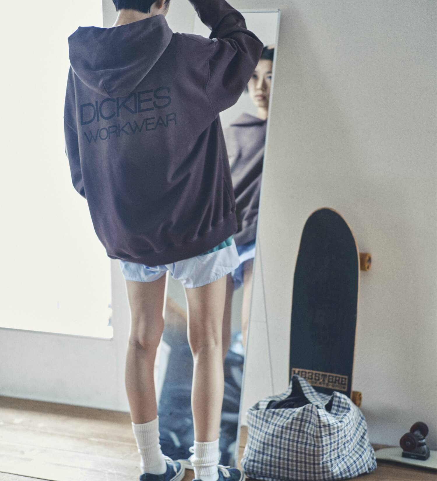 Dickies(ディッキーズ)の【Dickies(R) x SEDAN ALL-PURPOSE(R)】Faded Washed Hoodie|トップス/パーカー/メンズ|ダークブラウン