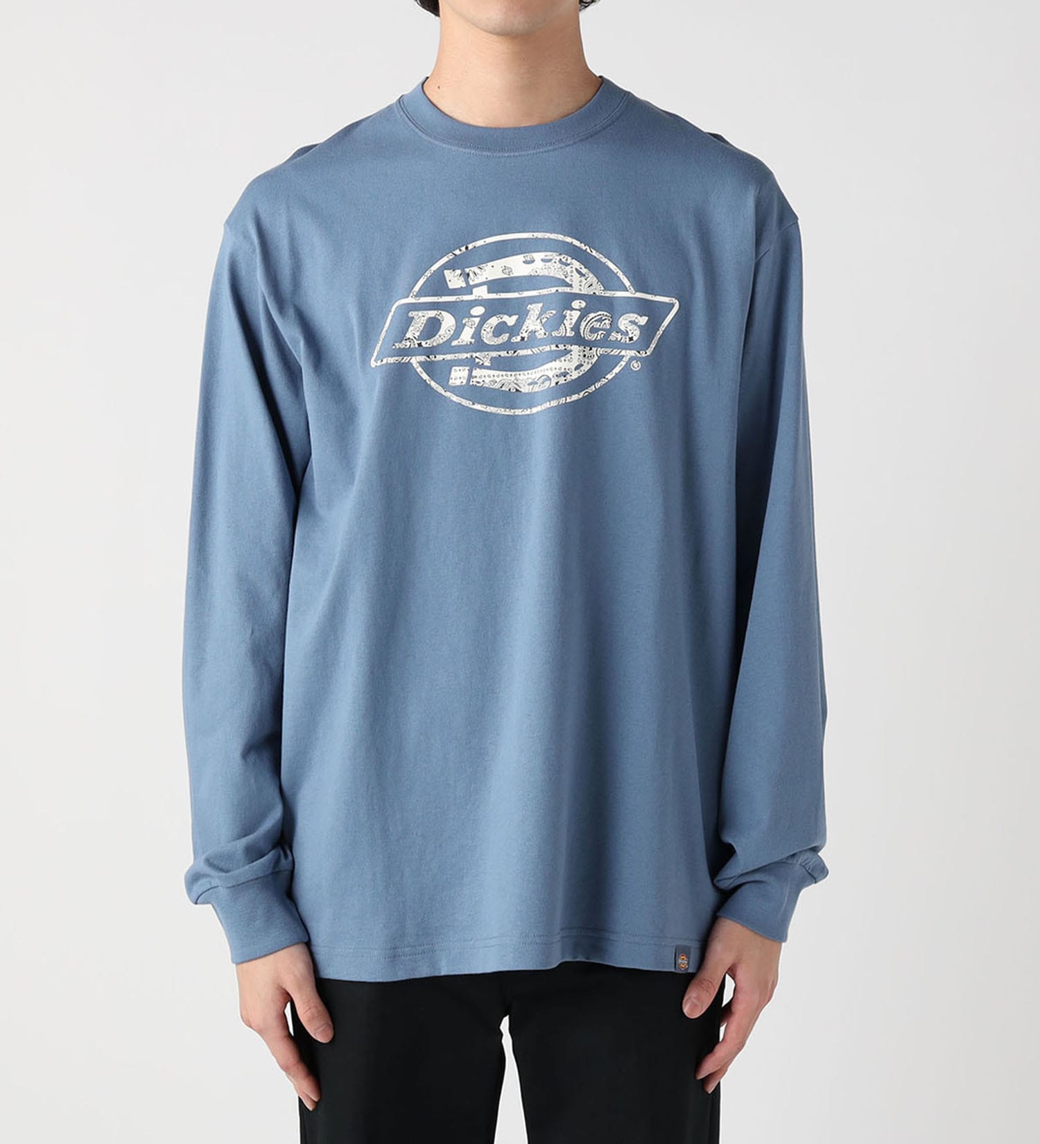 Dickies(ディッキーズ)のバンダナ ロングスリーブTシャツ|トップス/Tシャツ/カットソー/メンズ|ブルー