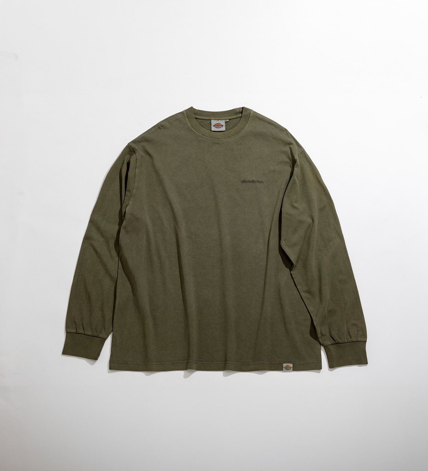 Dickies(ディッキーズ)のピグメント ロングスリーブTシャツ|トップス/Tシャツ/カットソー/メンズ|グリーン