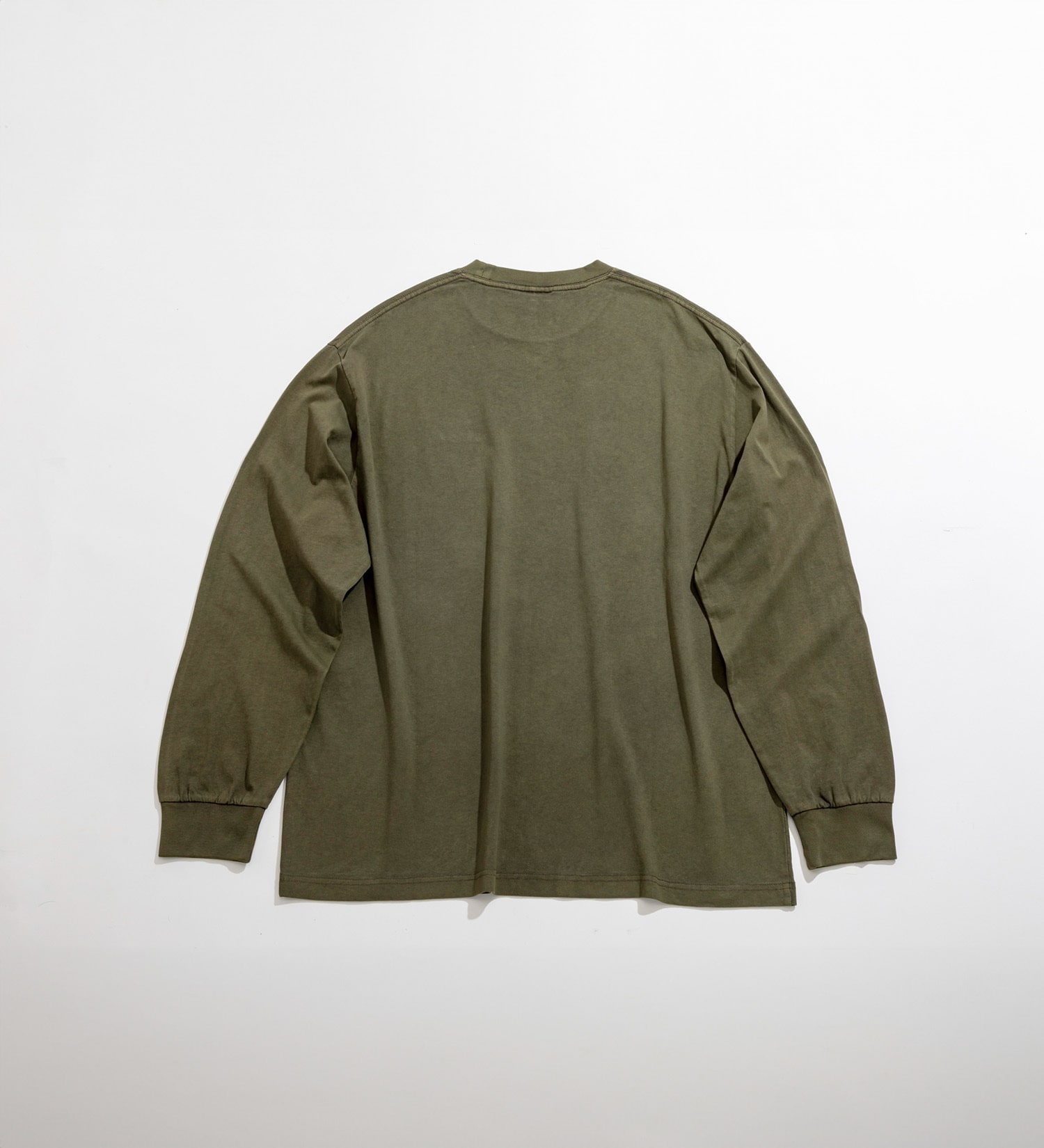 Dickies(ディッキーズ)のピグメント ロングスリーブTシャツ|トップス/Tシャツ/カットソー/メンズ|グリーン