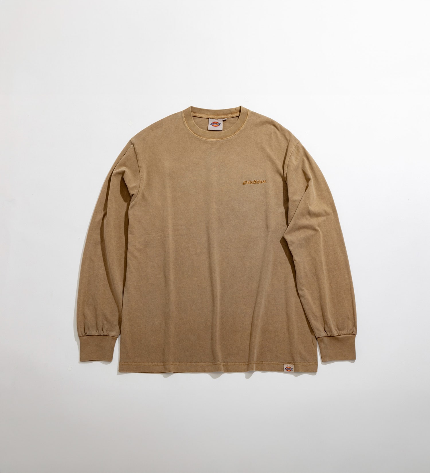Dickies(ディッキーズ)のピグメント ロングスリーブTシャツ|トップス/Tシャツ/カットソー/メンズ|ベージュ