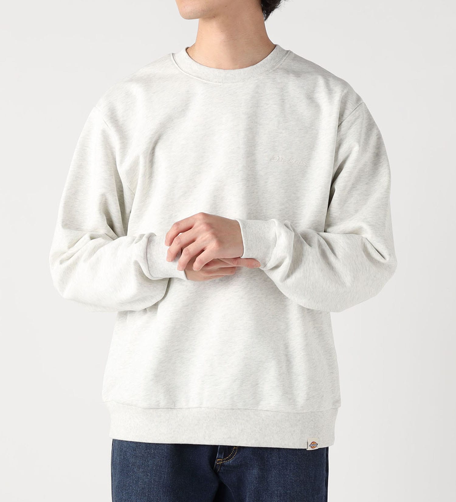 Dickies(ディッキーズ)のエンブレム クルースウェット|トップス/スウェット/メンズ|ヘザ－グレー