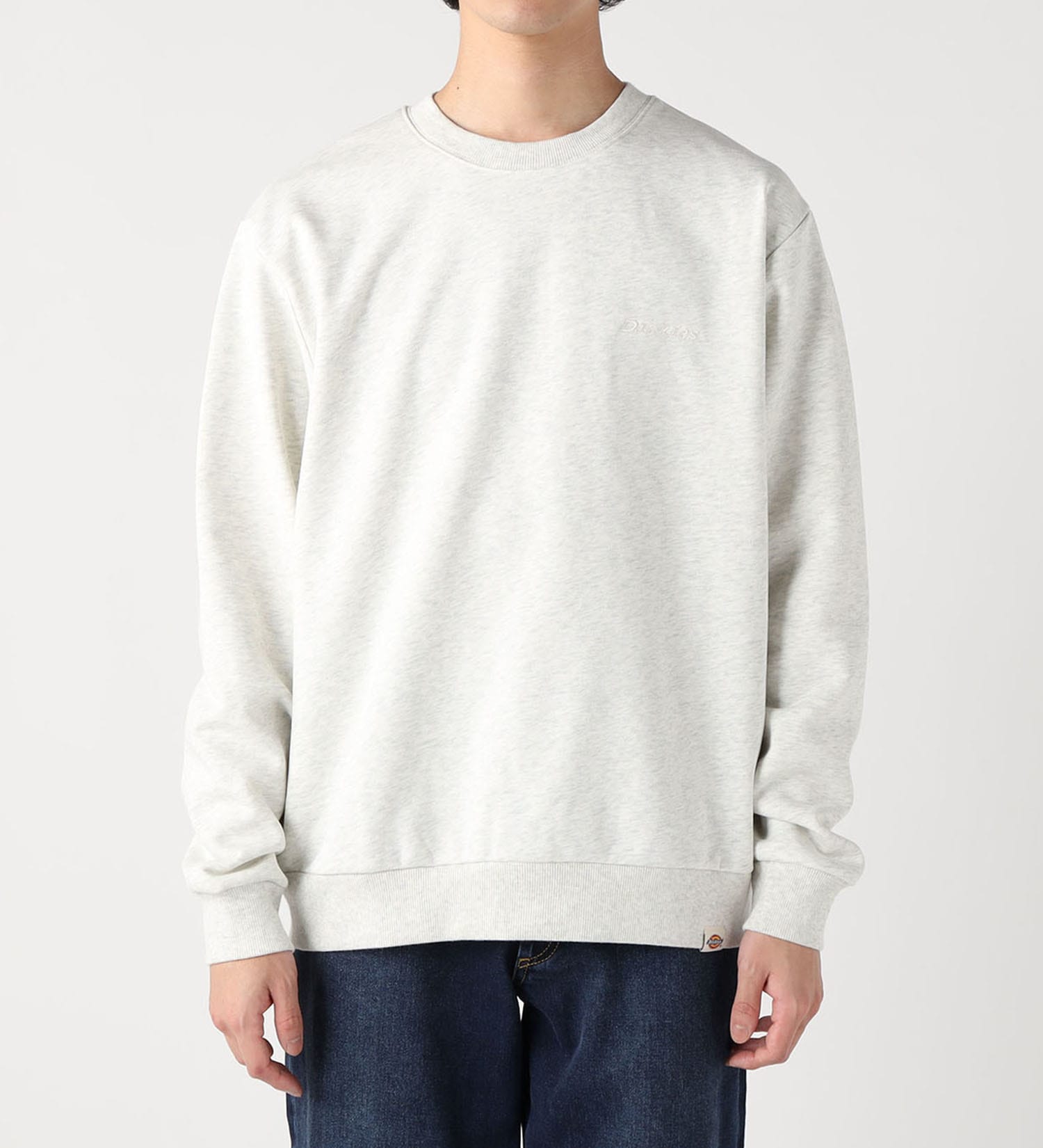 Dickies(ディッキーズ)のエンブレム クルースウェット|トップス/スウェット/メンズ|ヘザ－グレー