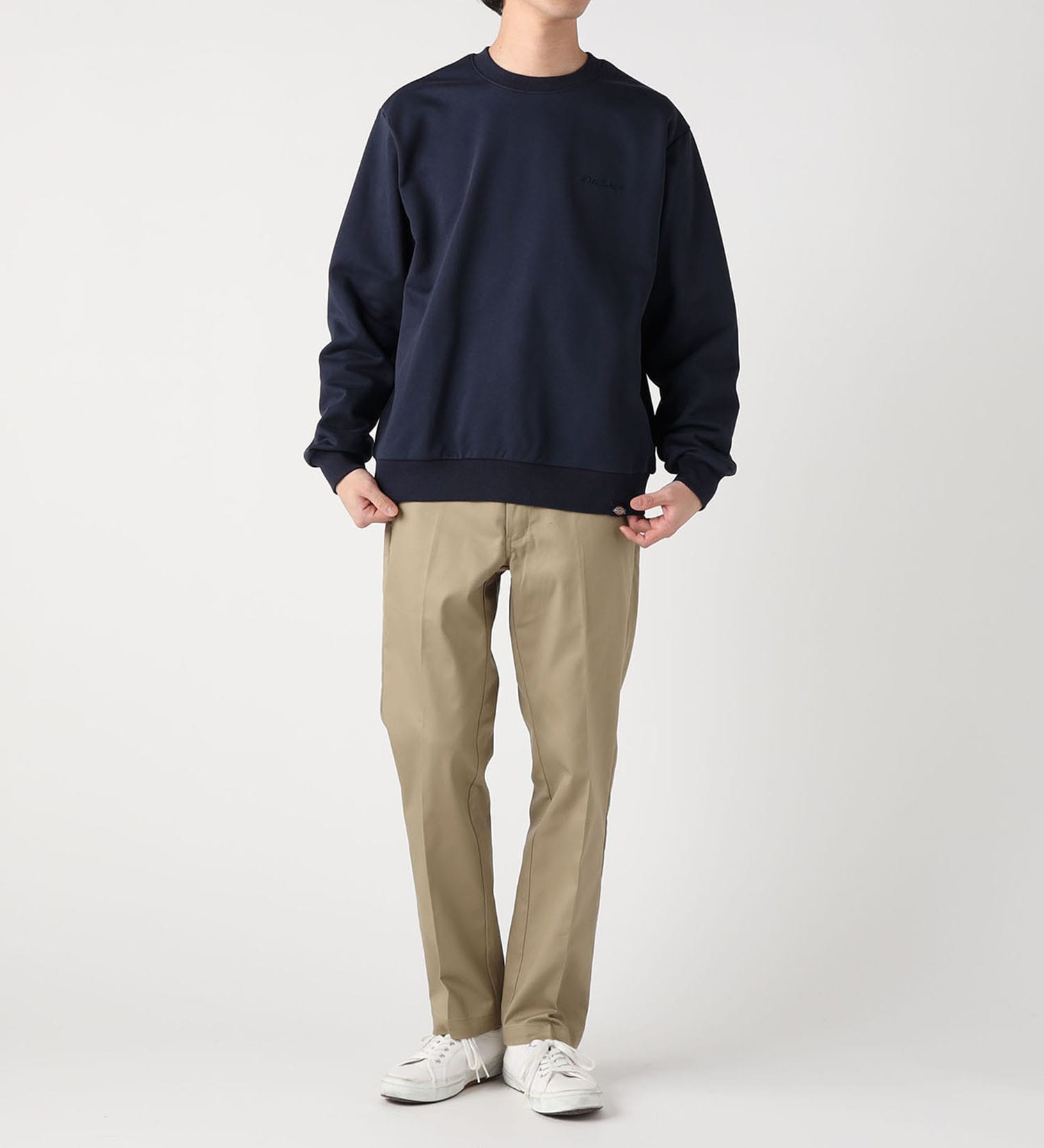Dickies(ディッキーズ)のエンブレム クルースウェット|トップス/スウェット/メンズ|ネイビー