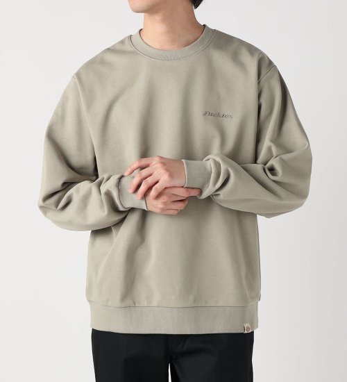 Dickies(ディッキーズ)のエンブレム クルースウェット|トップス/スウェット/メンズ|ベージュ