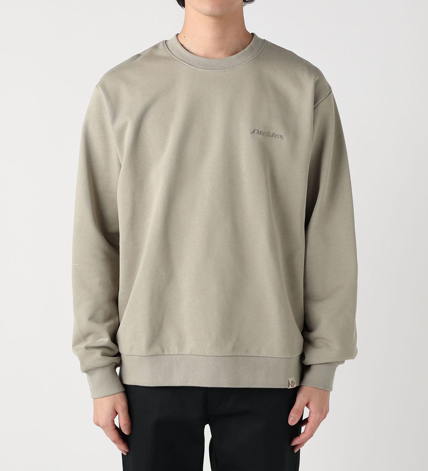 Dickies(ディッキーズ)のエンブレム クルースウェット|トップス/スウェット/メンズ|ベージュ