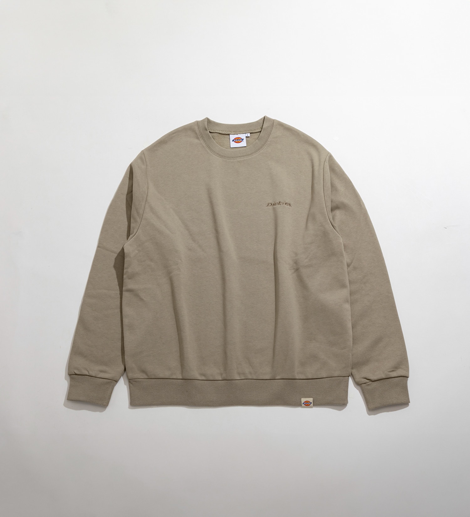 Dickies(ディッキーズ)のエンブレム クルースウェット|トップス/スウェット/メンズ|ベージュ