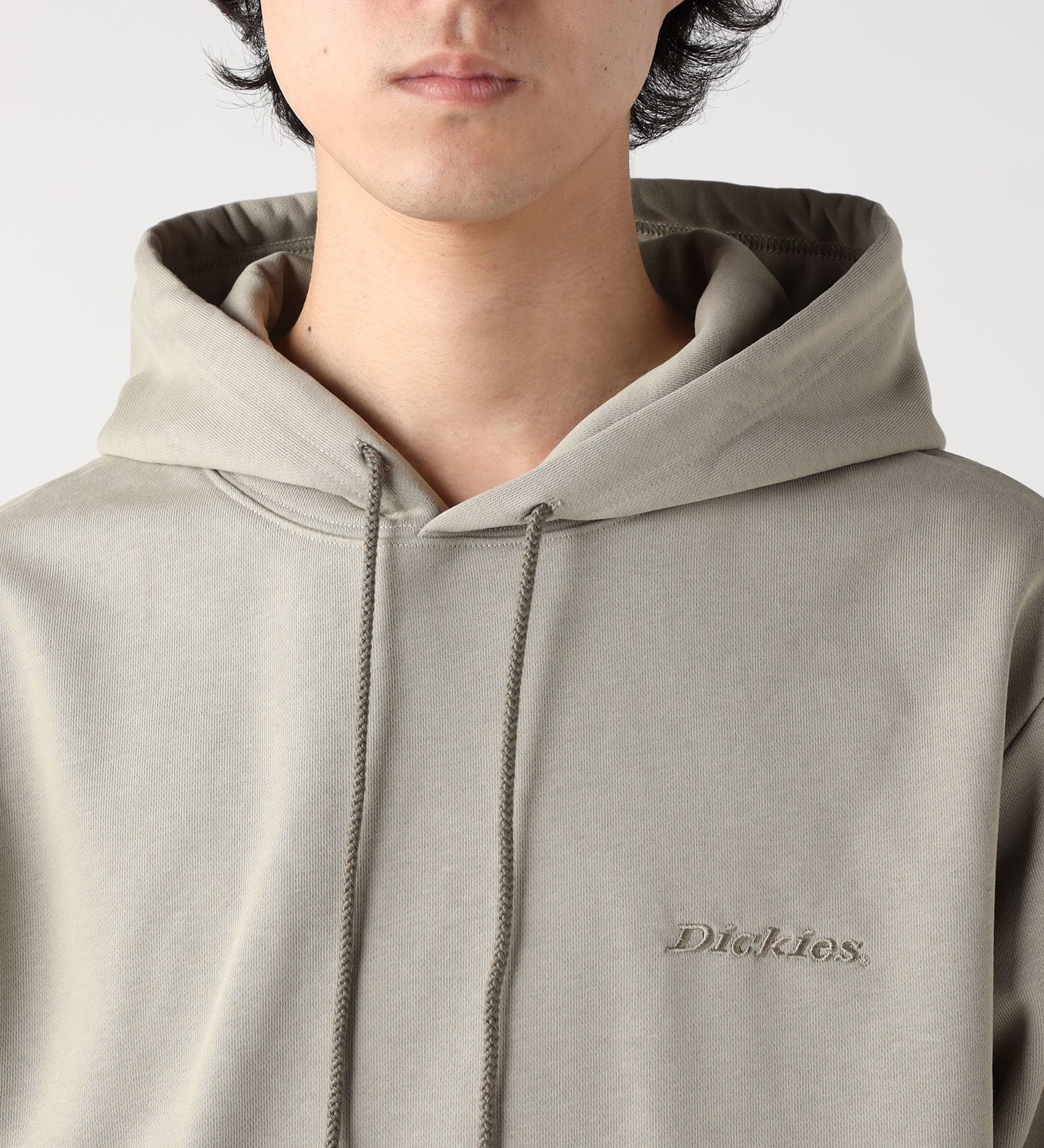 Dickies(ディッキーズ)のエンブレム フーディー|トップス/パーカー/メンズ|ベージュ