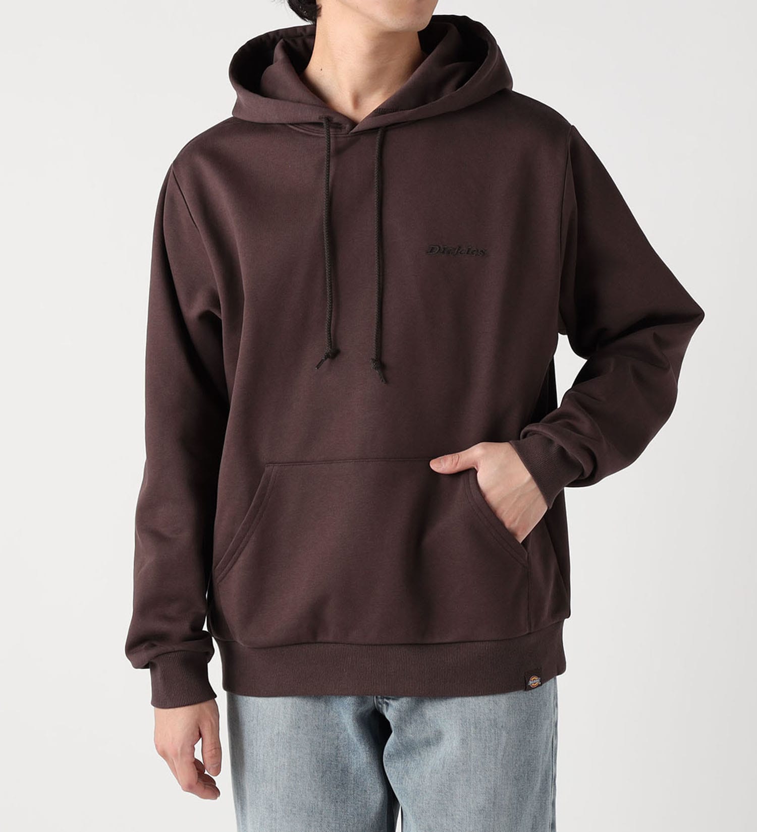 Dickies(ディッキーズ)のエンブレム フーディー|トップス/パーカー/メンズ|ダークブラウン