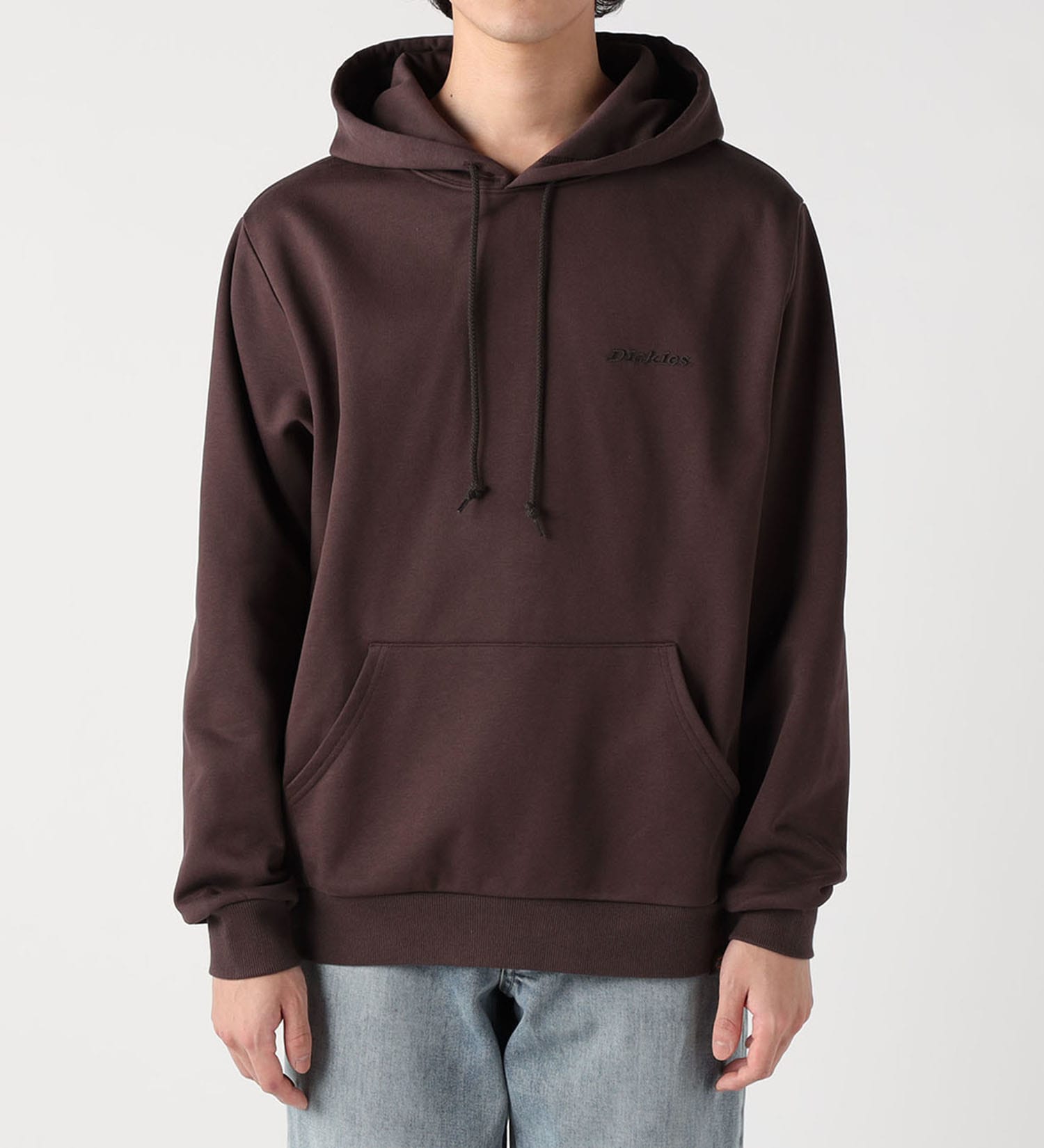 Dickies(ディッキーズ)のエンブレム フーディー|トップス/パーカー/メンズ|ダークブラウン