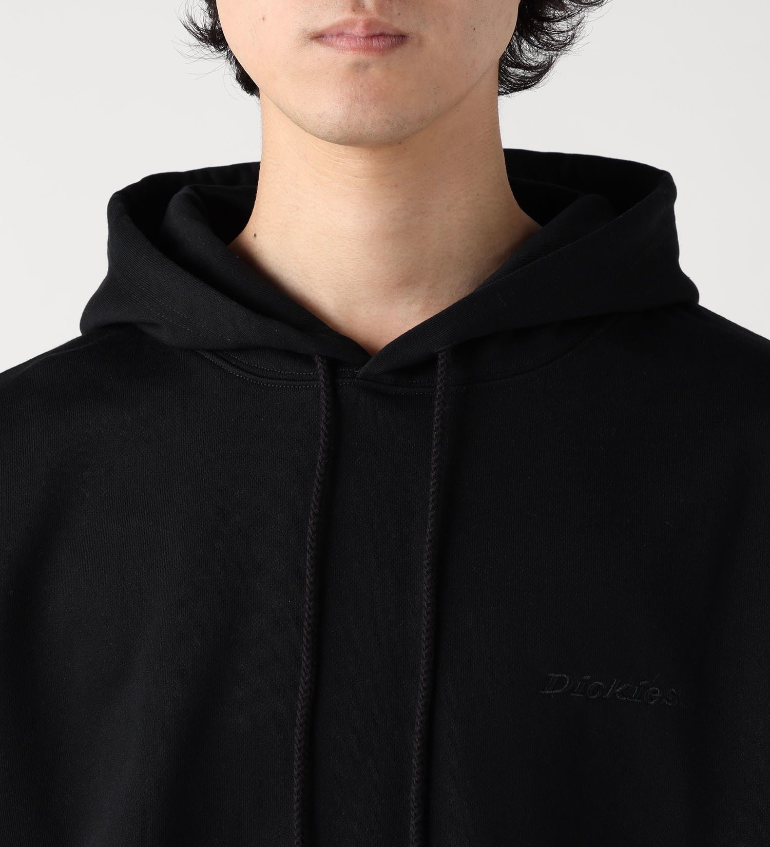 Dickies(ディッキーズ)のエンブレム フーディー|トップス/パーカー/メンズ|ブラック