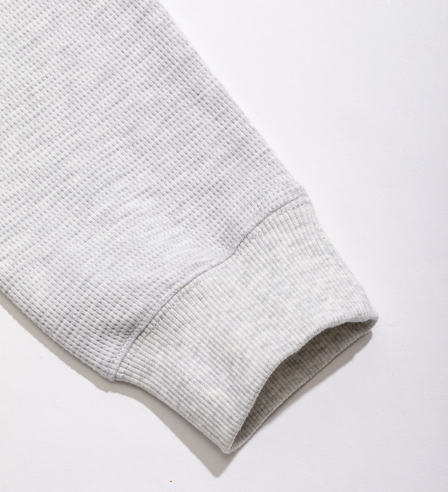 Dickies(ディッキーズ)のワッフルヘンリーネックロングスリーブTシャツ|トップス/Tシャツ/カットソー/メンズ|ヘザ－グレー