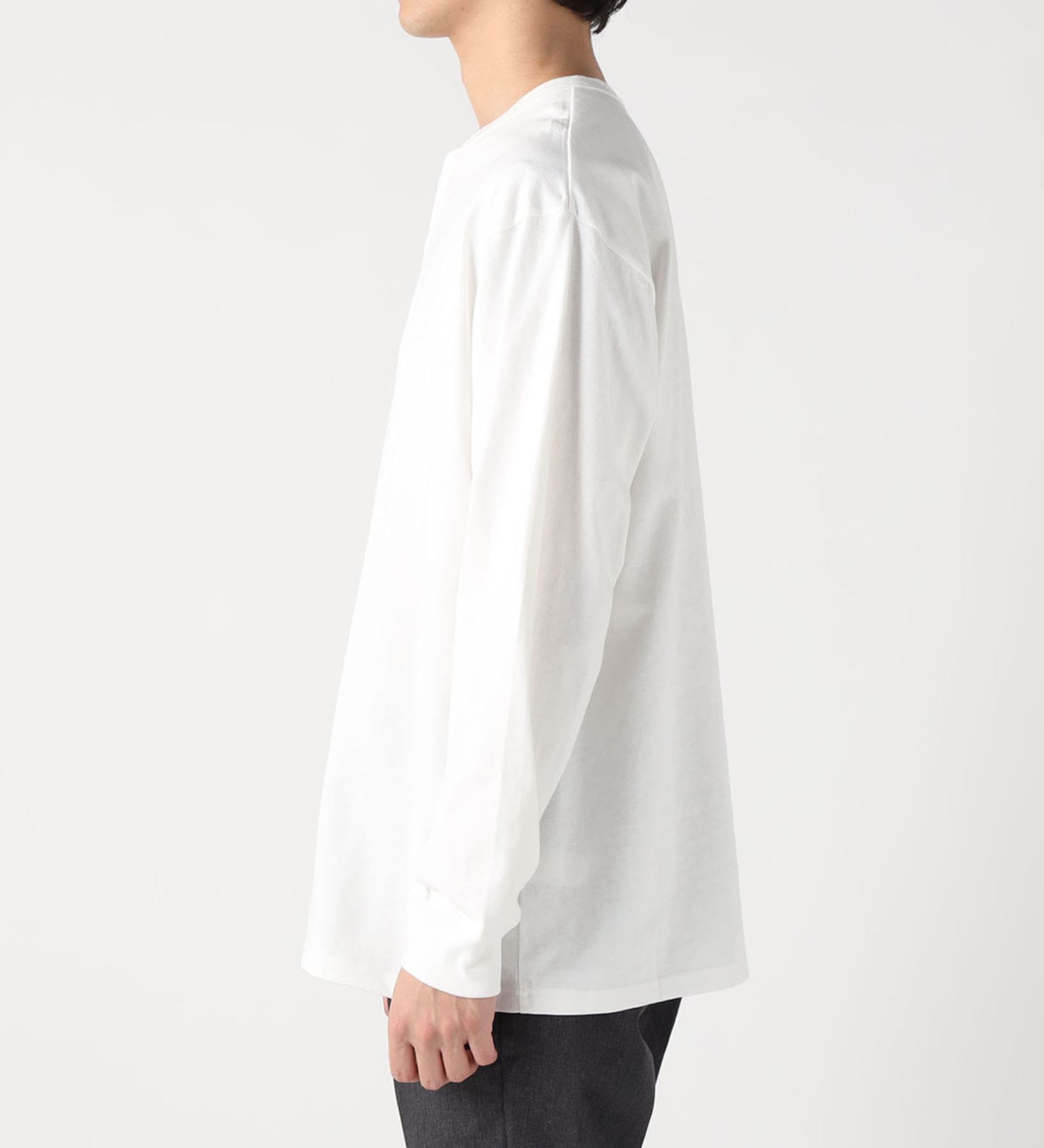 Dickies(ディッキーズ)のヘンリーネック エンブレムTシャツ|トップス/Tシャツ/カットソー/メンズ|ホワイト