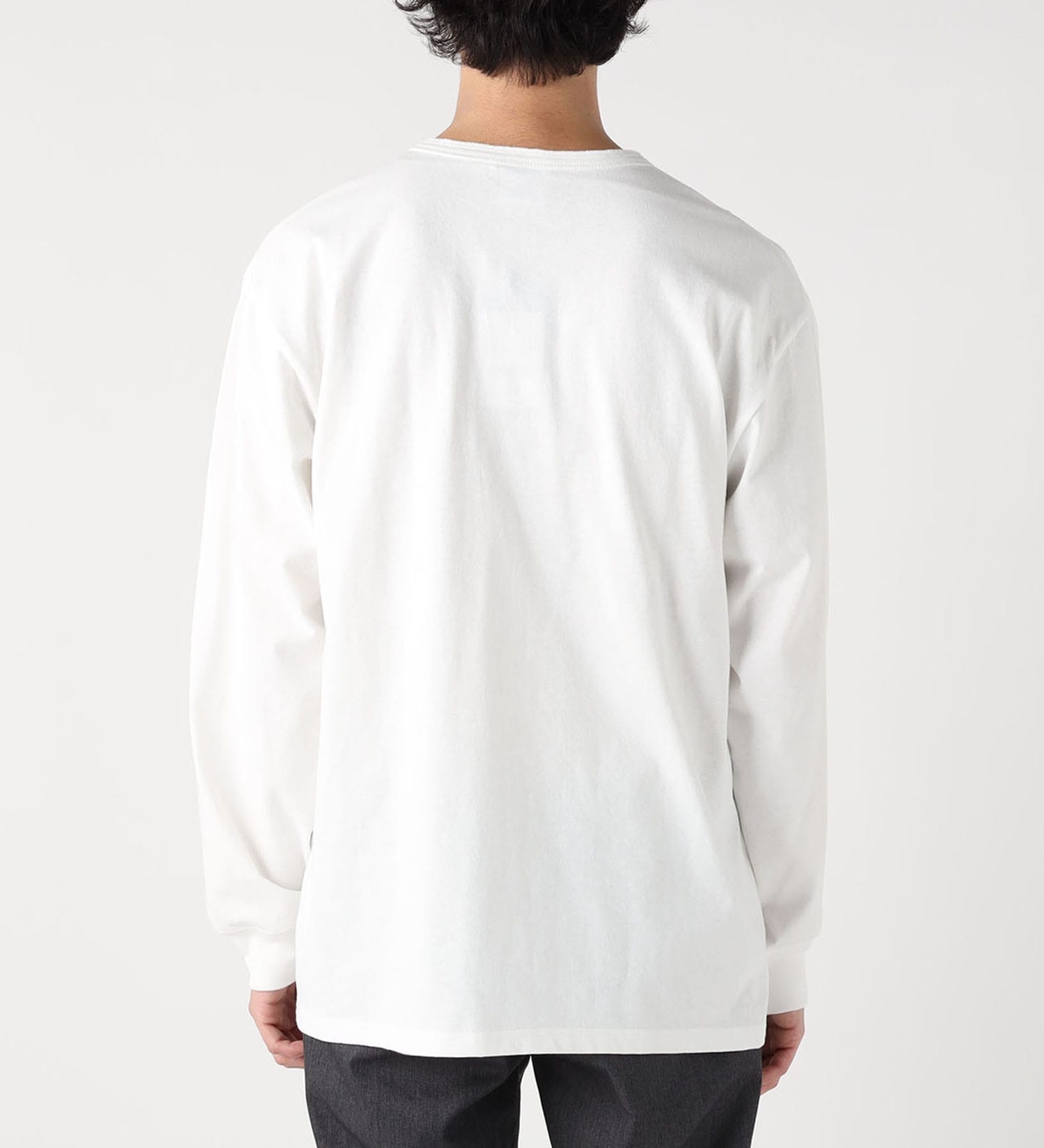 Dickies(ディッキーズ)のヘンリーネック エンブレムTシャツ|トップス/Tシャツ/カットソー/メンズ|ホワイト