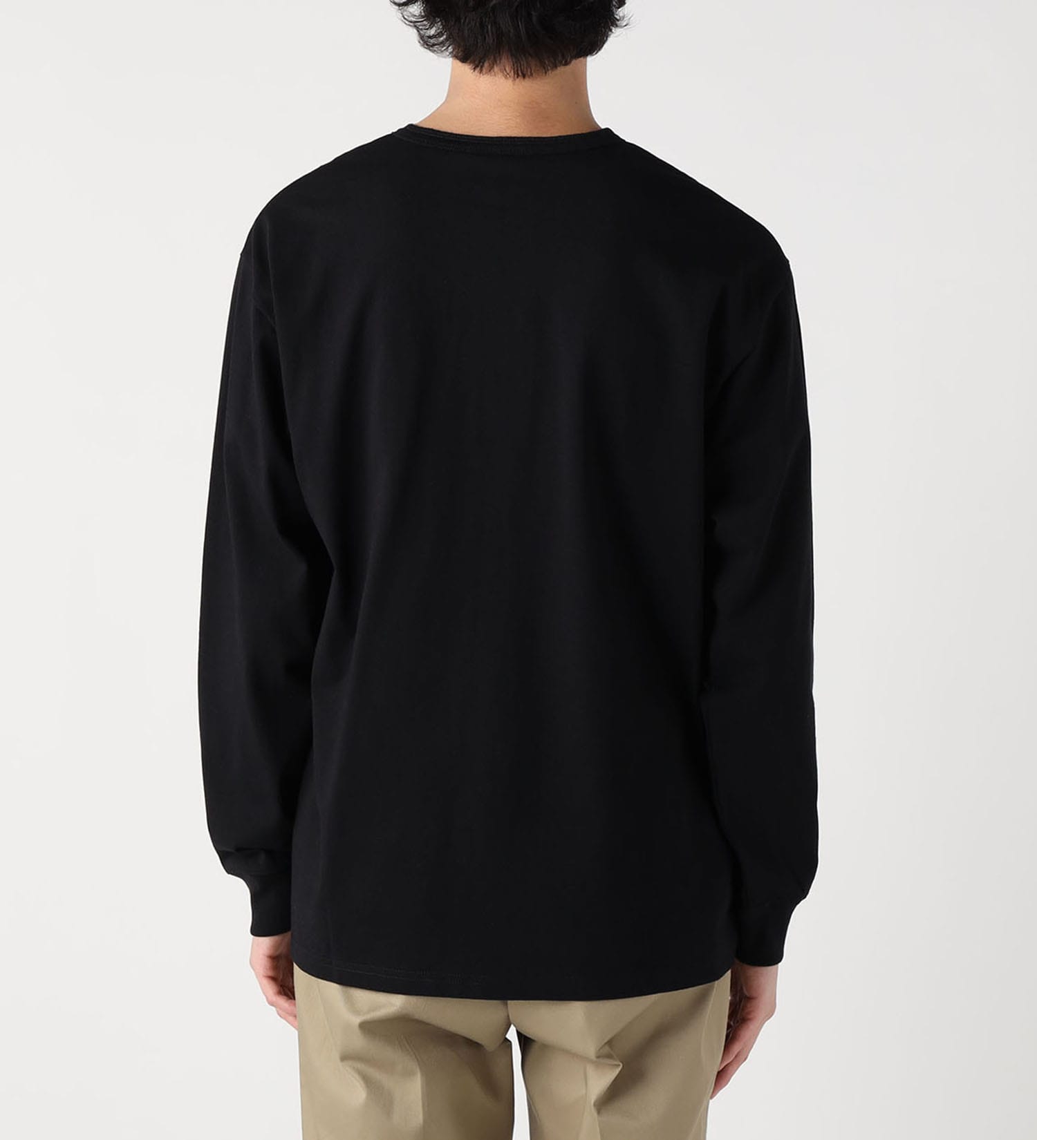 Dickies(ディッキーズ)のヘンリーネック エンブレムTシャツ|トップス/Tシャツ/カットソー/メンズ|ブラック