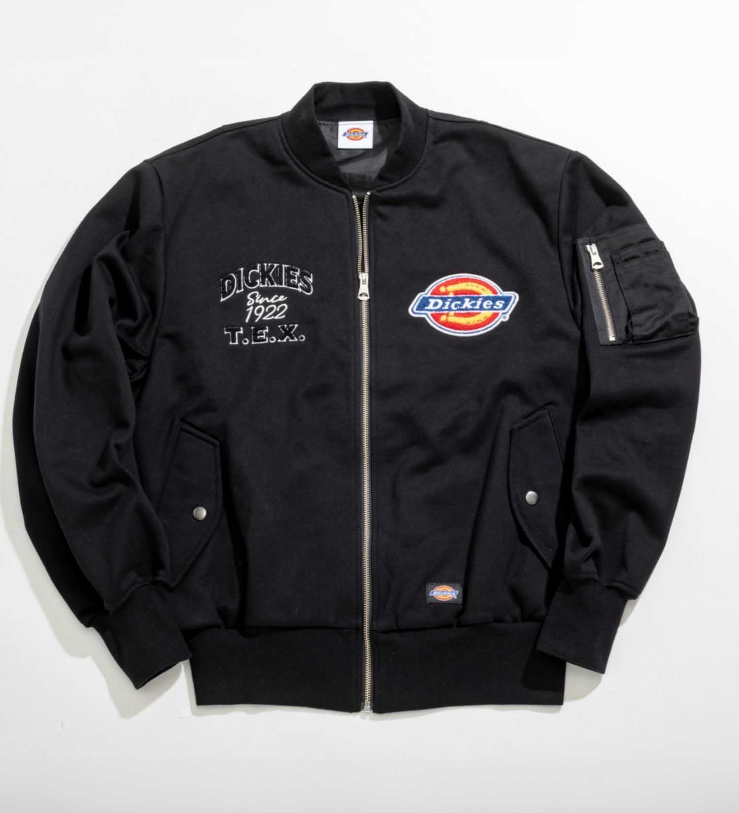 Dickies(ディッキーズ)のMA-1 ワッペン　スウェット|トップス/スウェット/メンズ|ブラック