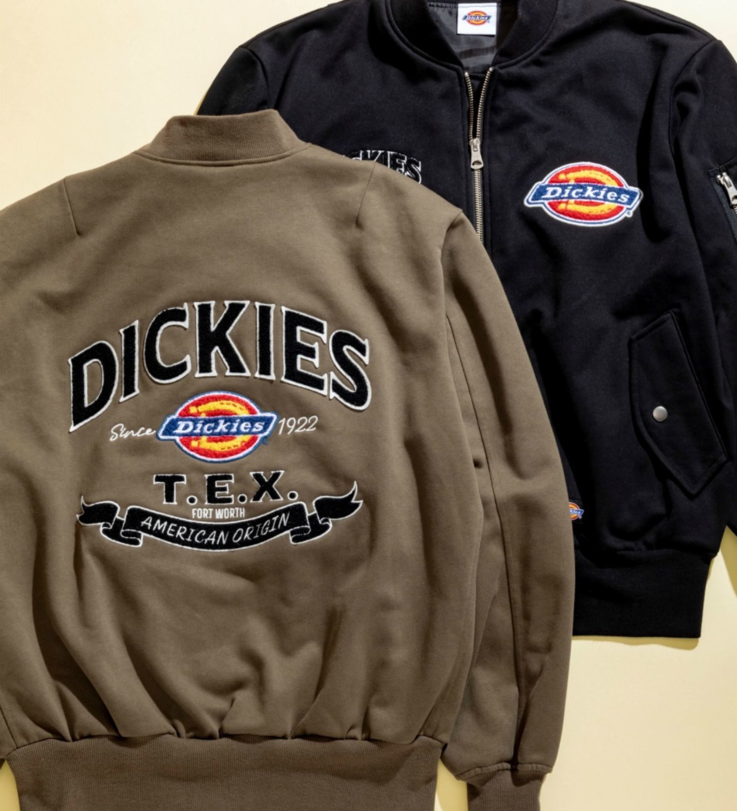 Dickies(ディッキーズ)のMA-1 ワッペン　スウェット|トップス/スウェット/メンズ|ブラック