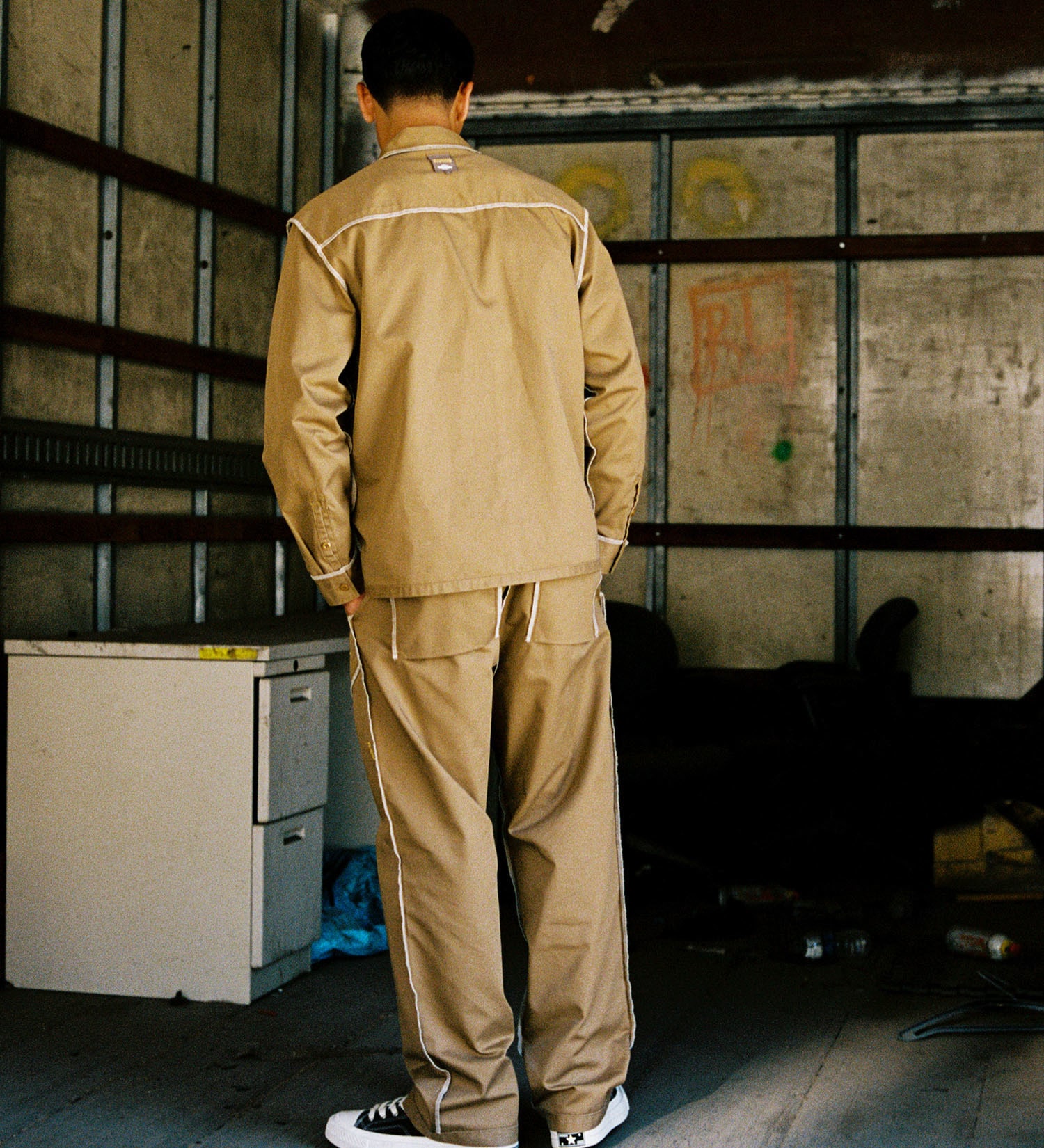 Dickies(ディッキーズ)の【Dickies x UNION】UNION INVERSE SHIRT|トップス/シャツ/ブラウス/メンズ|キャメル