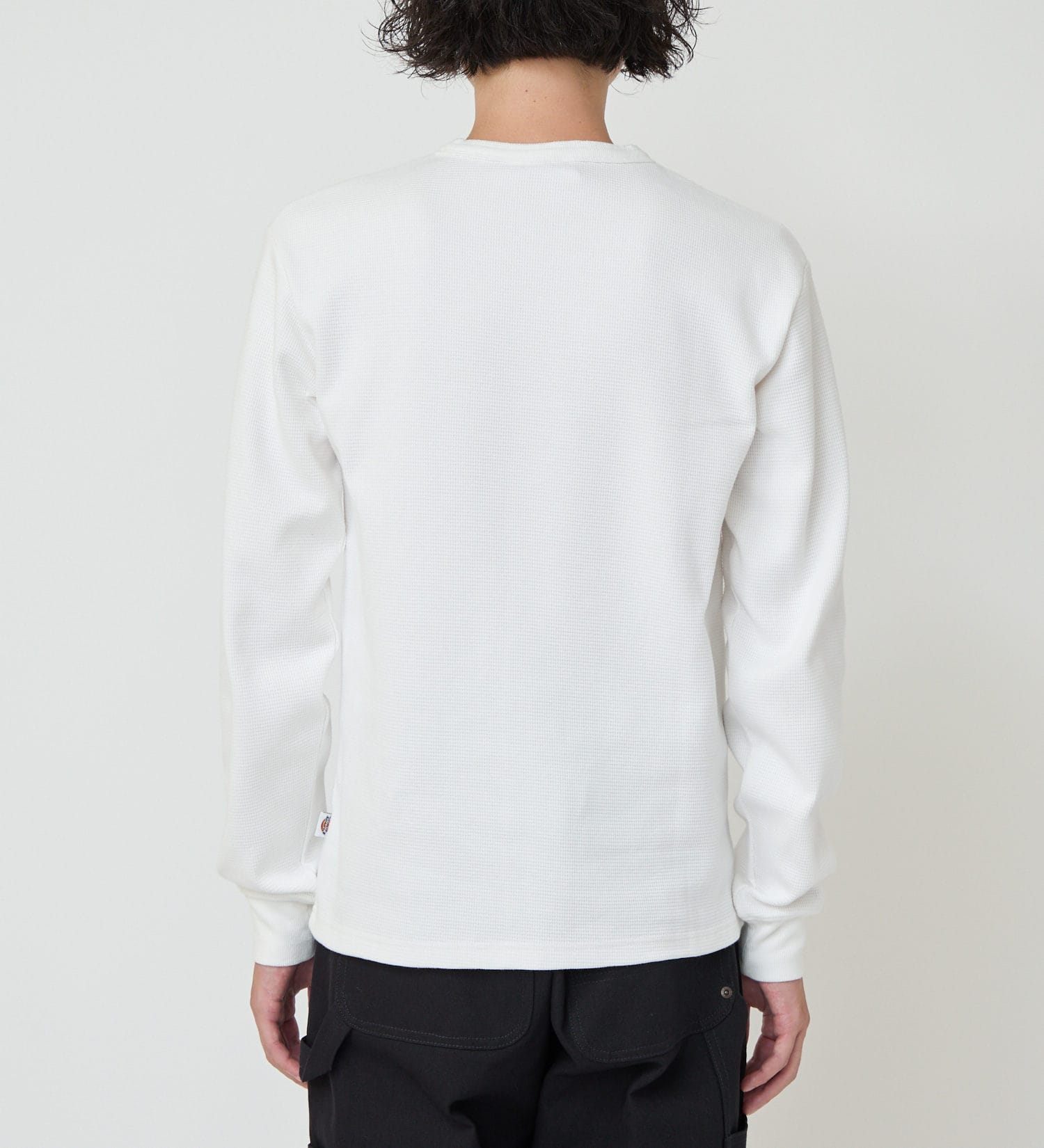 Dickies(ディッキーズ)のヘンリーネックワッフル|トップス/Tシャツ/カットソー/メンズ|ホワイト