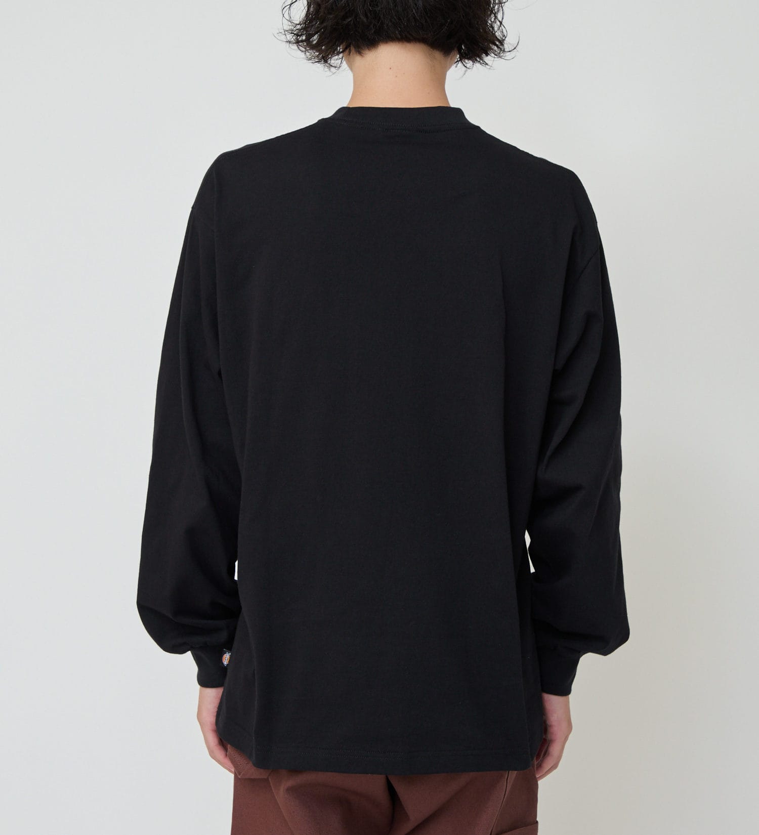 Dickies(ディッキーズ)のアーチロゴロングスリーブTシャツ|トップス/Tシャツ/カットソー/メンズ|ブラック